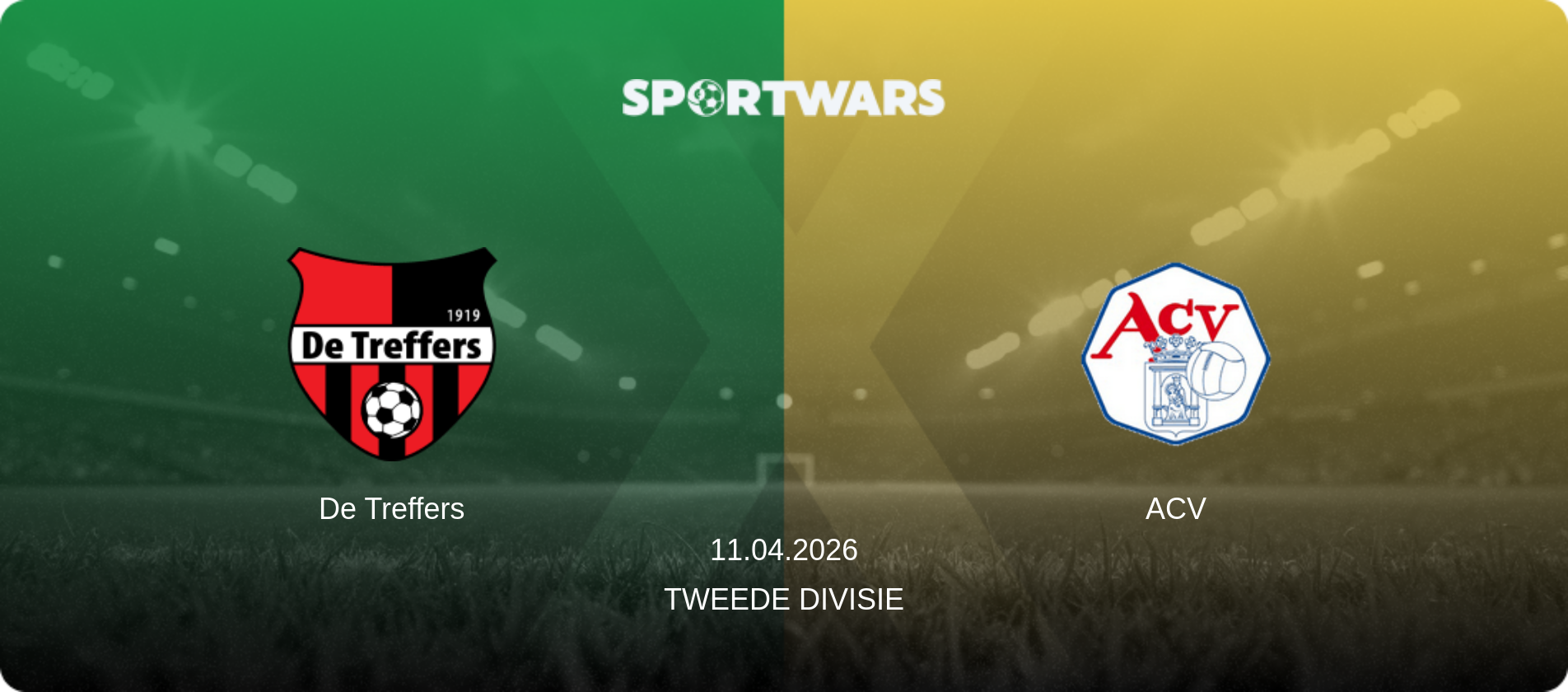 De Treffers — ACV, 11.04.2026 — Tweede Divisie (match preview)