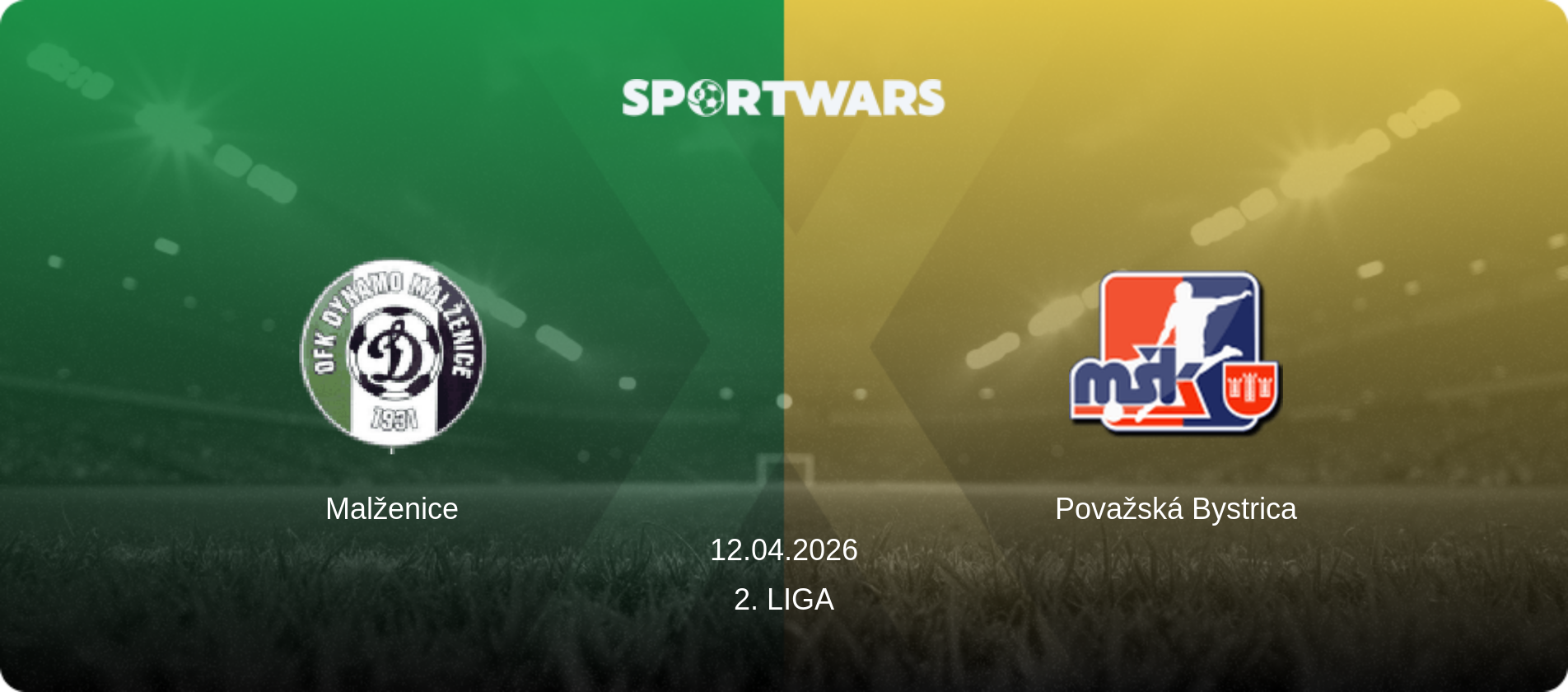 Malženice — Považská Bystrica, 12.04.2026 — 2. Liga (match preview)