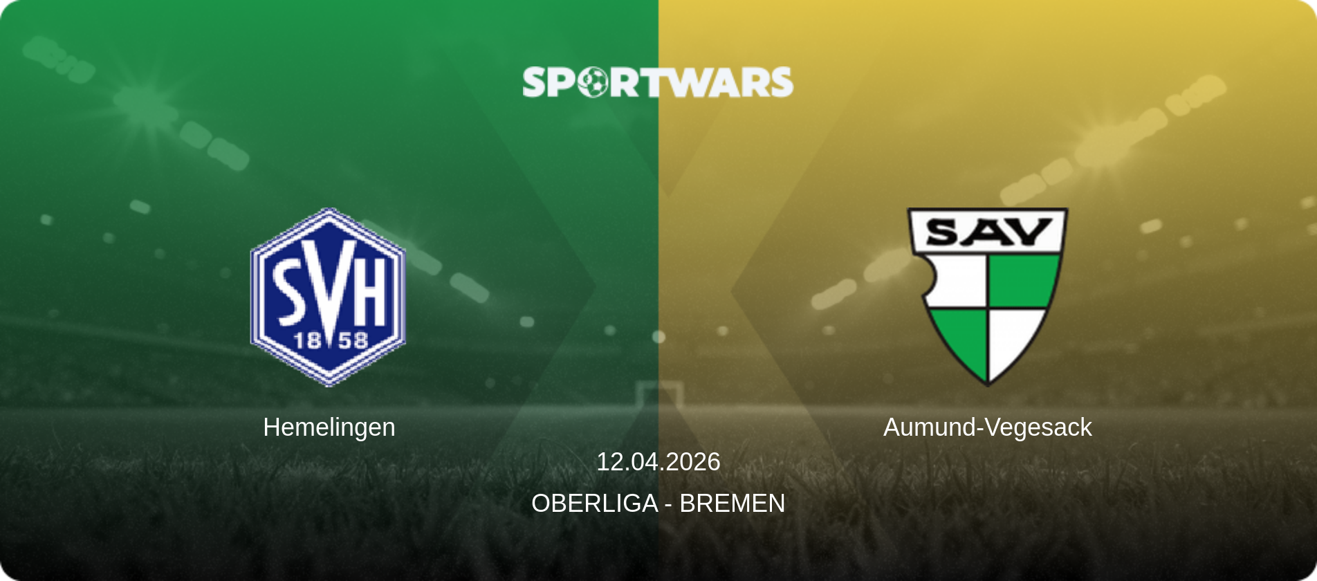 Hemelingen — Aumund-Vegesack, 12.04.2026 — Oberliga - Bremen (match preview)