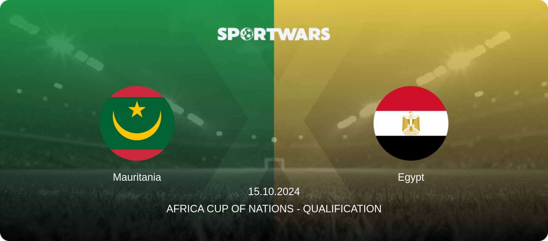 Mauritania — Egypt, 15.10.2024 — Africa Cup of Nations - Qualification (match preview)