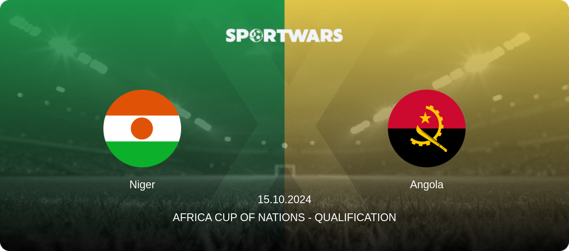 Niger — Angola, 15.10.2024 — Africa Cup of Nations - Qualification (match preview)