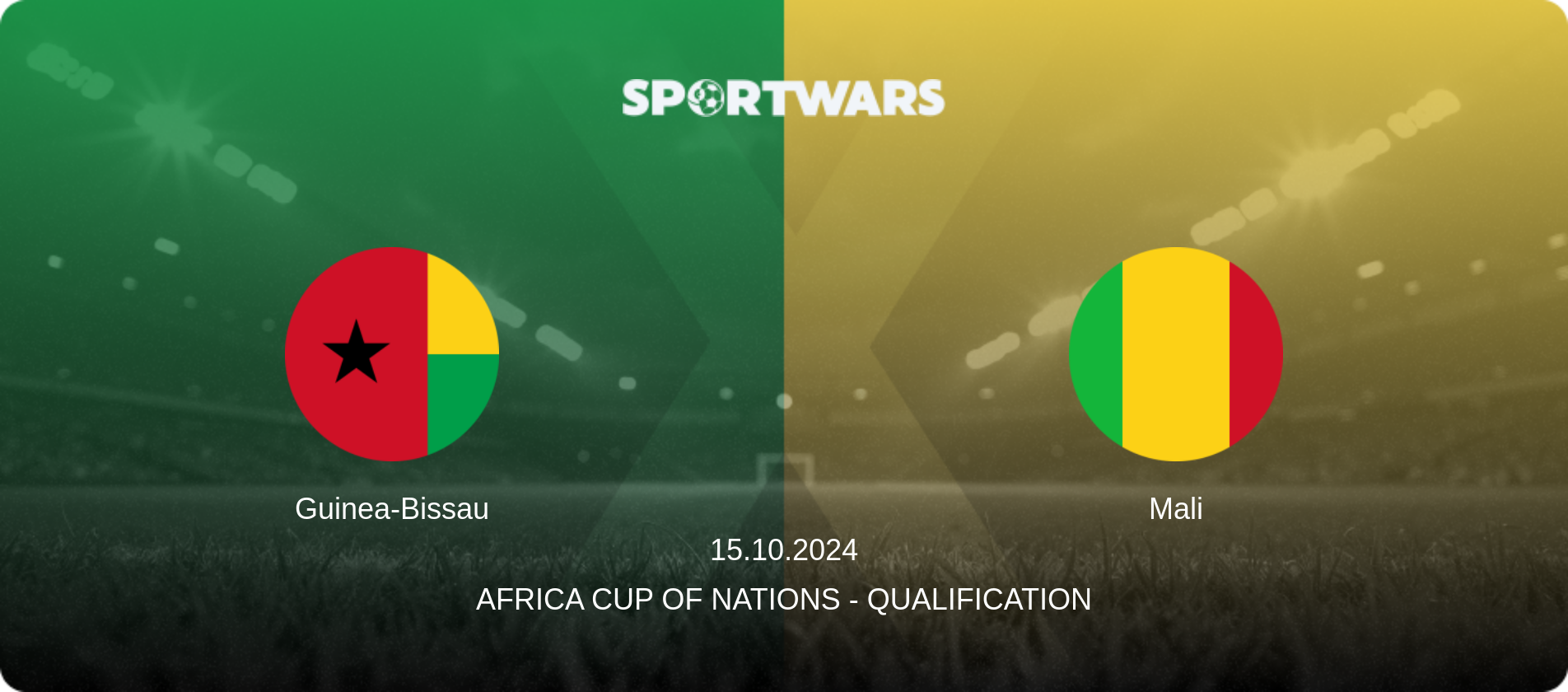 Guinea-Bissau — Mali, 15.10.2024 — Africa Cup of Nations - Qualification (match preview)