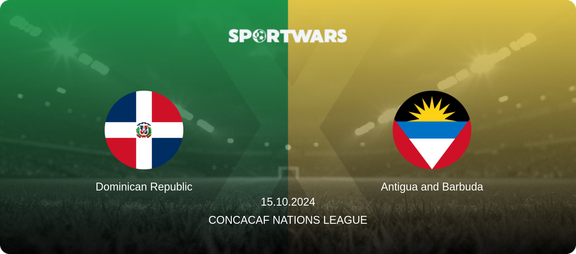 Dominican Republic — Antigua and Barbuda, 15.10.2024 — CONCACAF Nations League (match preview)