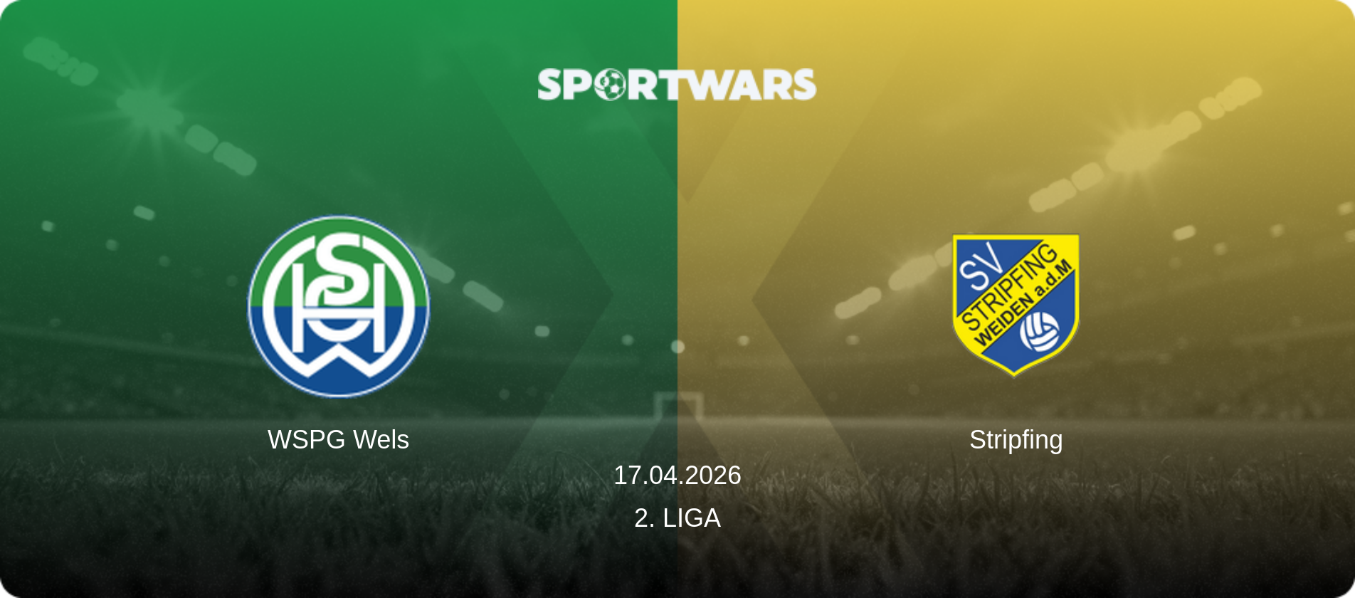 WSPG Wels — Stripfing, 17.04.2026 — 2. Liga (match preview)