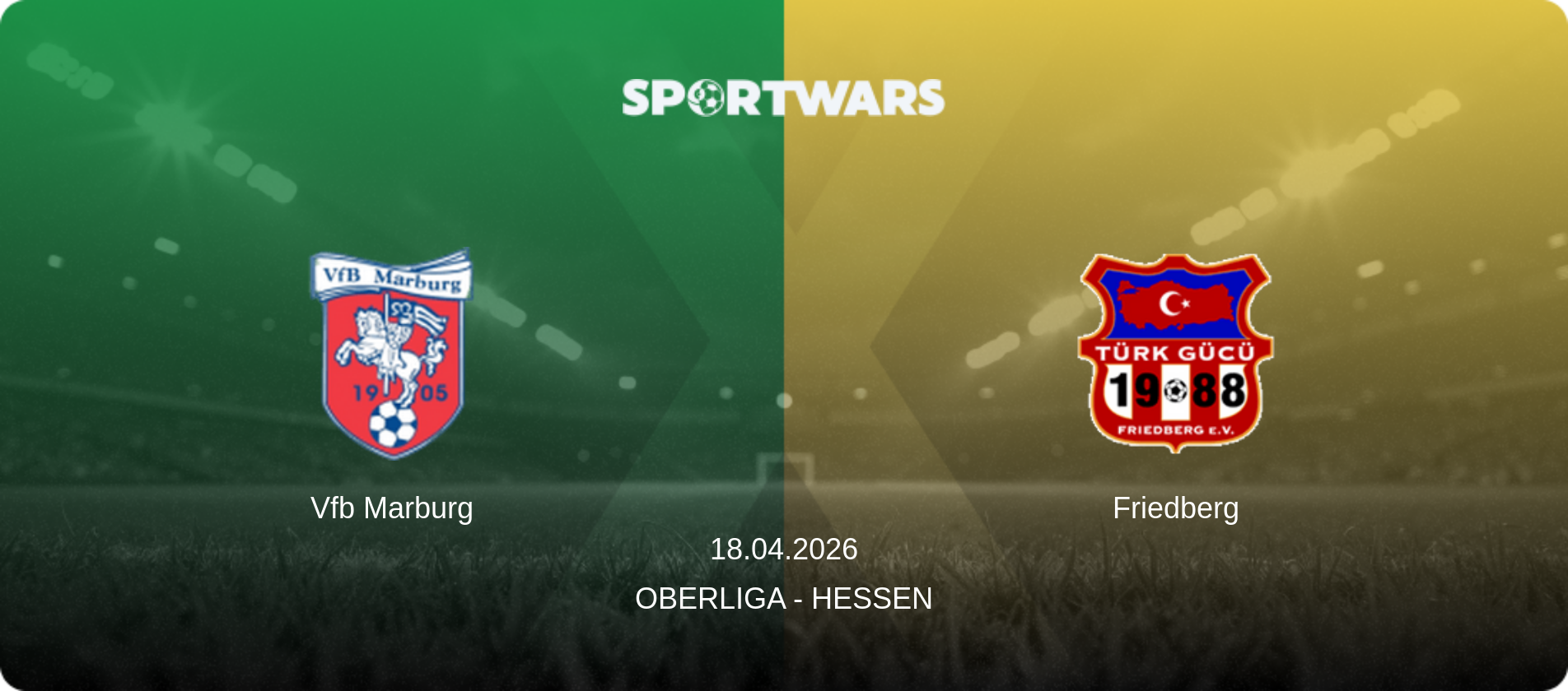 Vfb Marburg — Friedberg, 18.04.2026 — Oberliga - Hessen (match preview)
