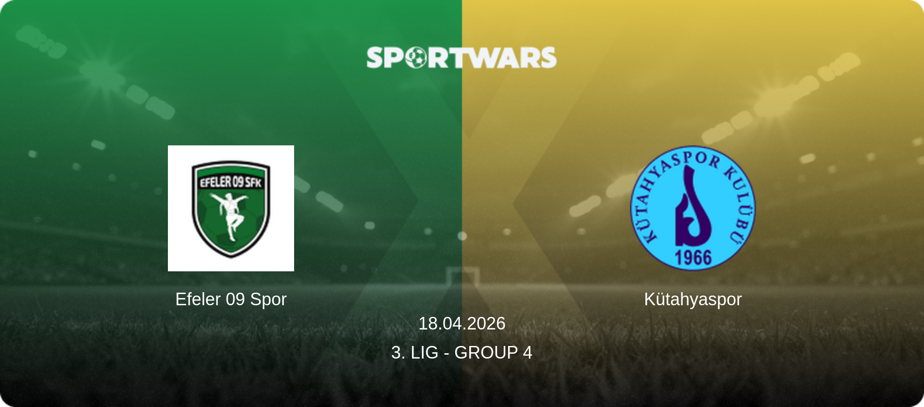 Efeler 09 Spor — Kütahyaspor, 18.04.2026 — 3. Lig - Group 4 (match preview)
