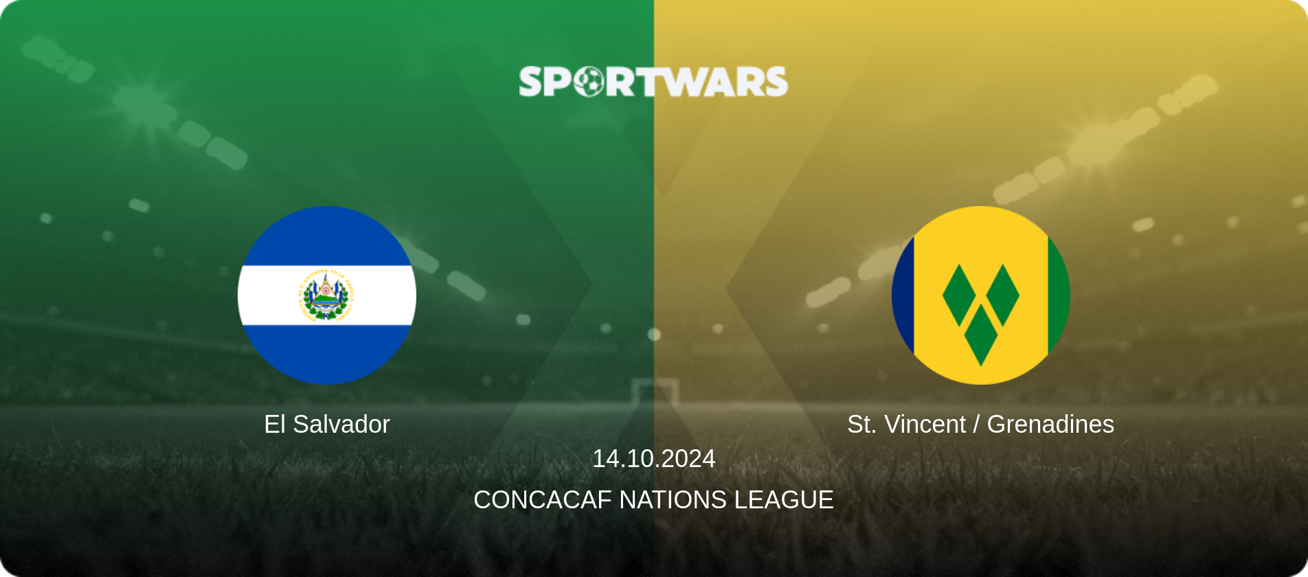 El Salvador — St. Vincent / Grenadines, 14.10.2024 — CONCACAF Nations League (match preview)