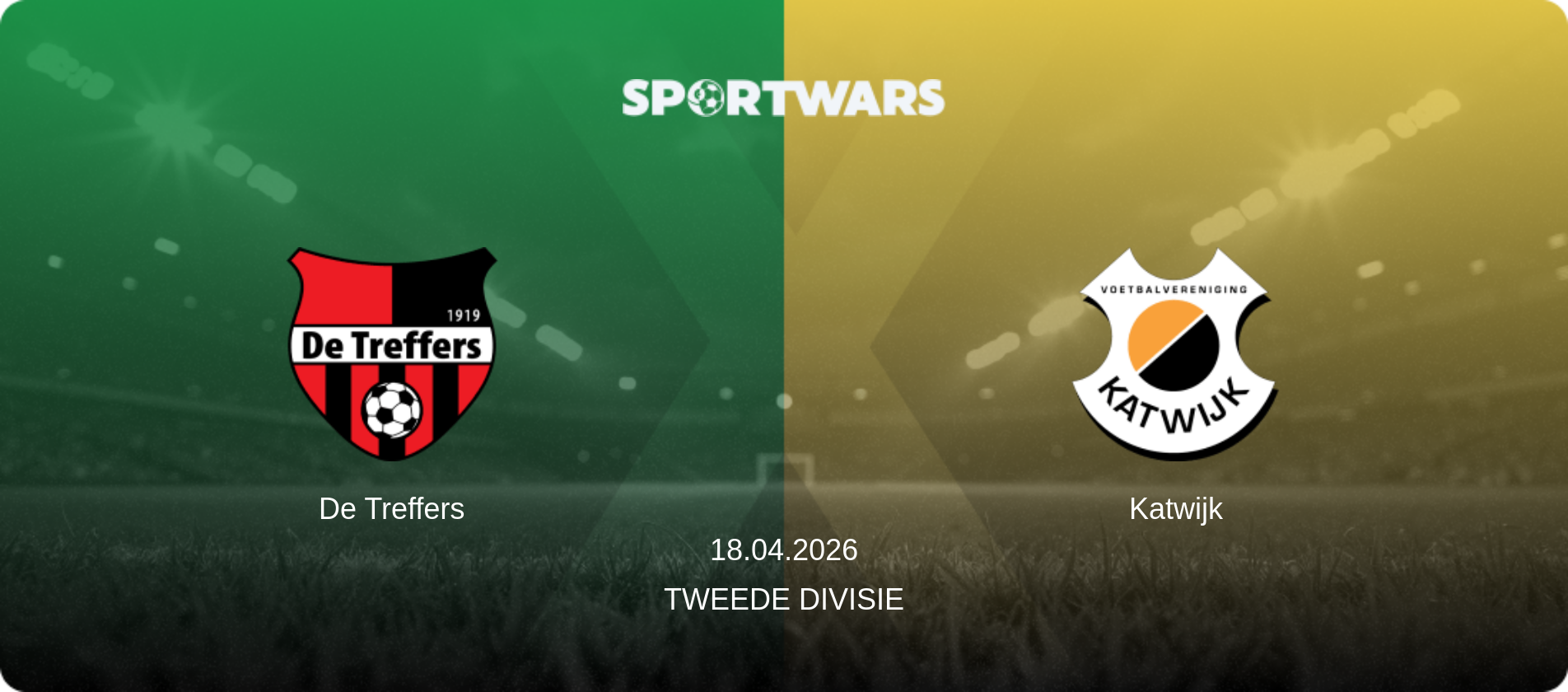 De Treffers — Katwijk, 18.04.2026 — Tweede Divisie (match preview)