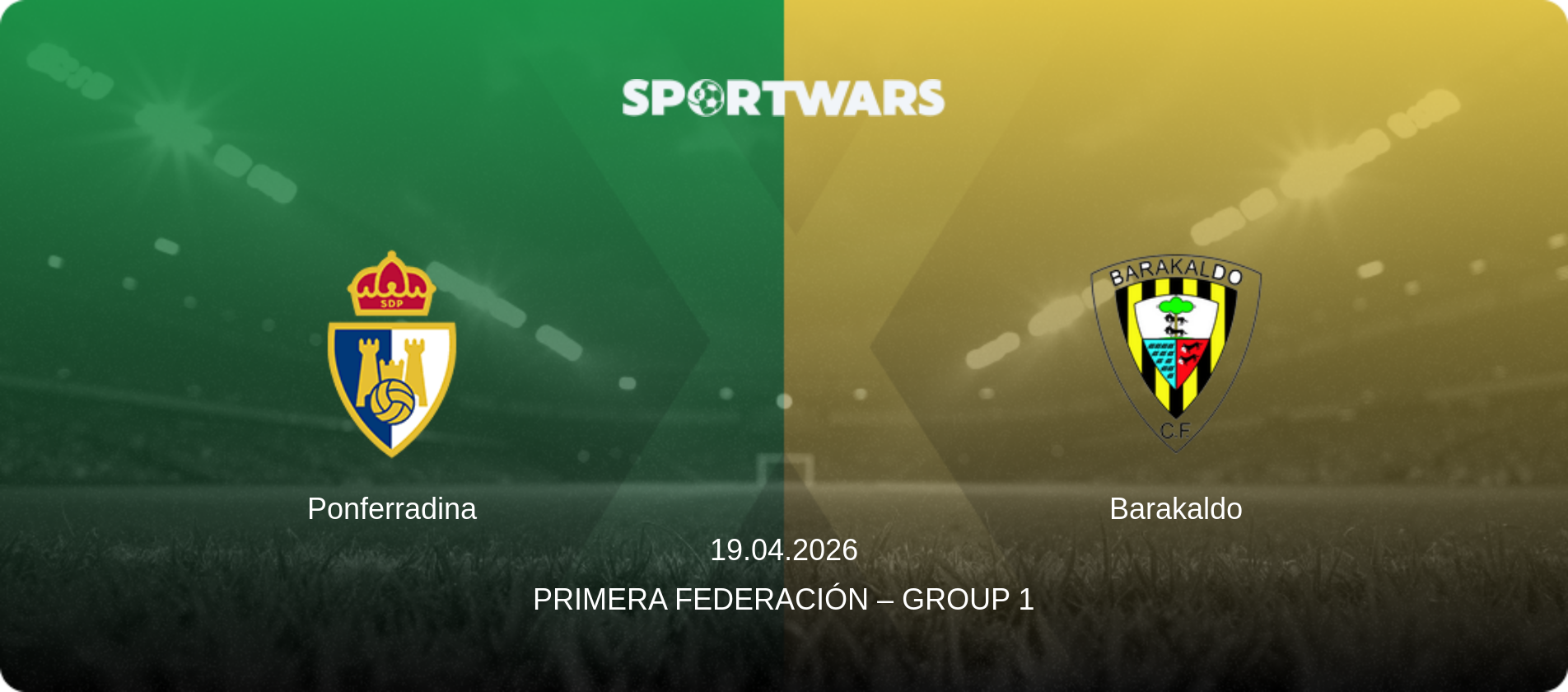 Ponferradina — Barakaldo, 19.04.2026 — Primera Federación – Group 1 (match preview)