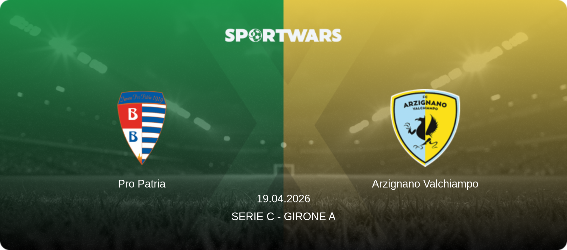 Pro Patria — Arzignano Valchiampo, 19.04.2026 — Serie C - Girone A (match preview)
