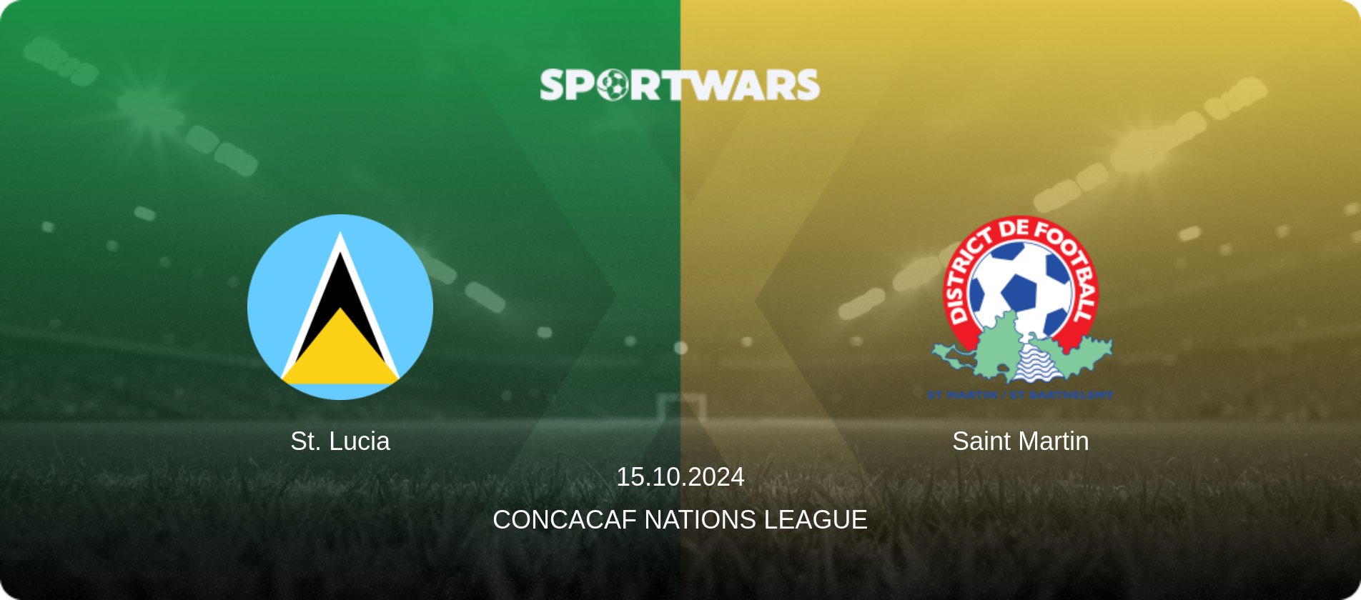 St. Lucia — Saint Martin, 15.10.2024 — CONCACAF Nations League (match preview)