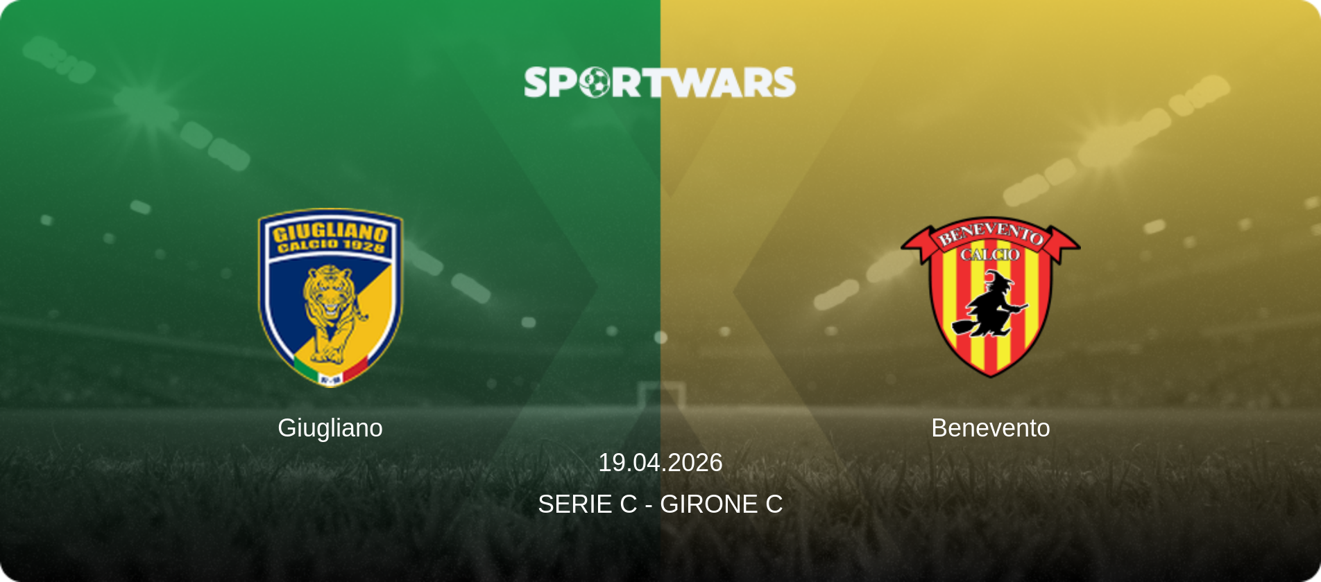 Giugliano — Benevento, 19.04.2026 — Serie C - Girone C (match preview)