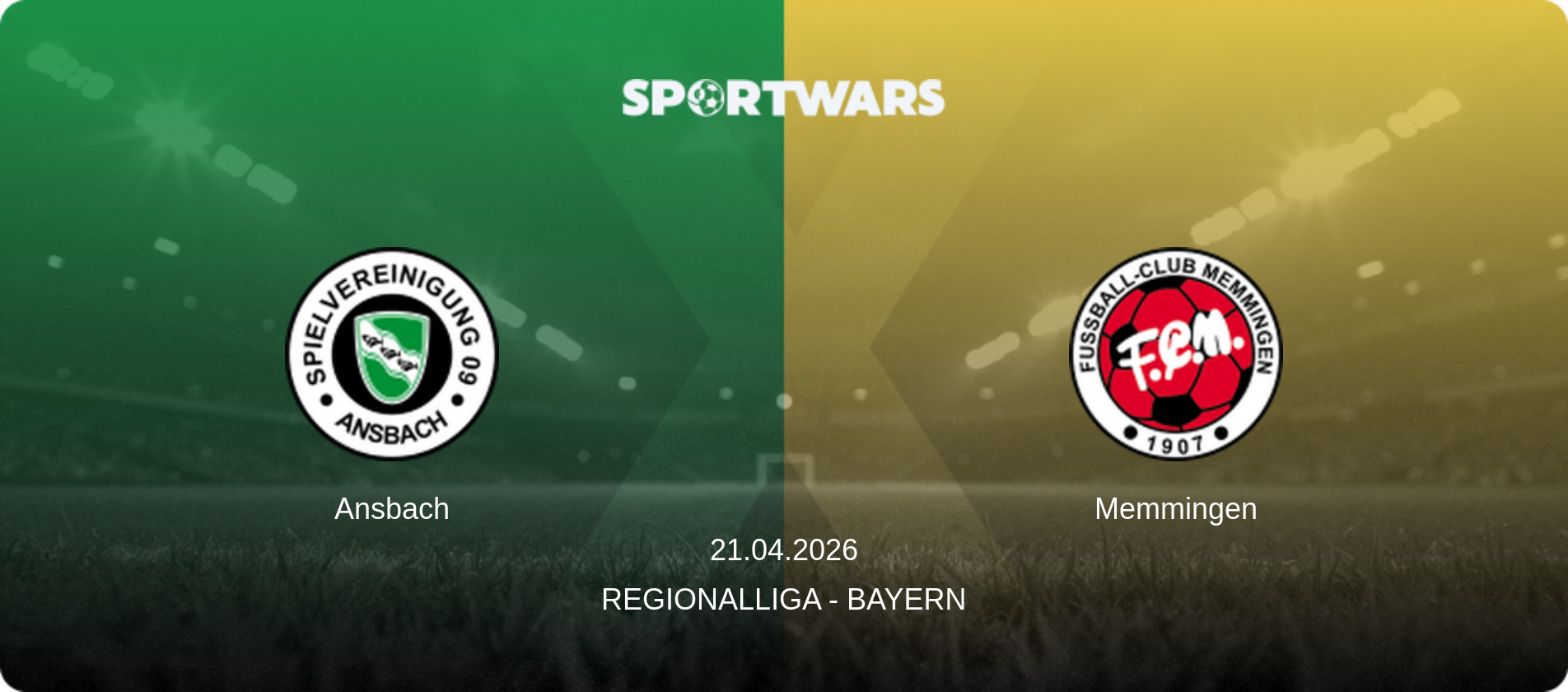 Ansbach — Memmingen, 21.04.2026 — Regionalliga - Bayern (match preview)