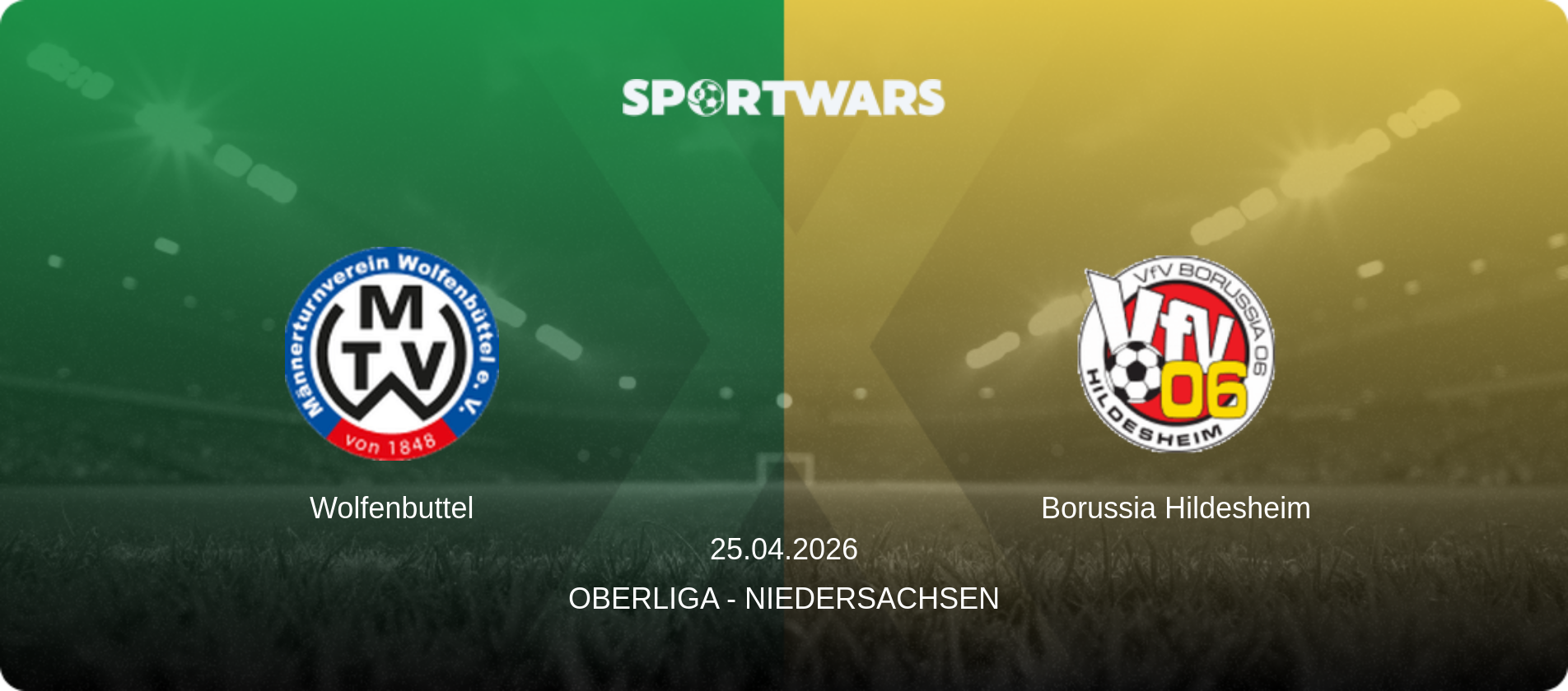 Wolfenbuttel — Borussia Hildesheim, 25.04.2026 — Oberliga - Niedersachsen (match preview)