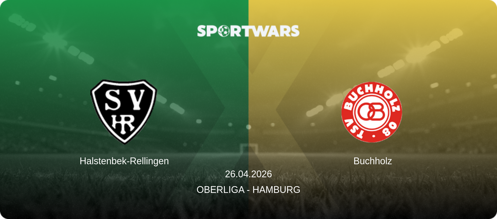 Halstenbek-Rellingen — Buchholz, 26.04.2026 — Oberliga - Hamburg (match preview)