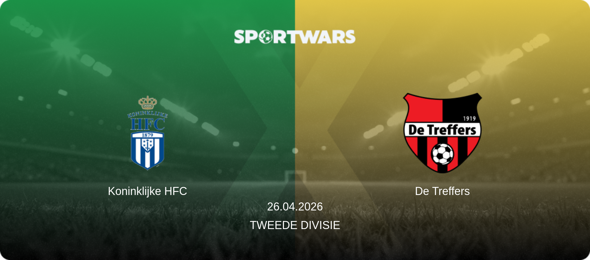 Koninklijke HFC — De Treffers, 26.04.2026 — Tweede Divisie (match preview)