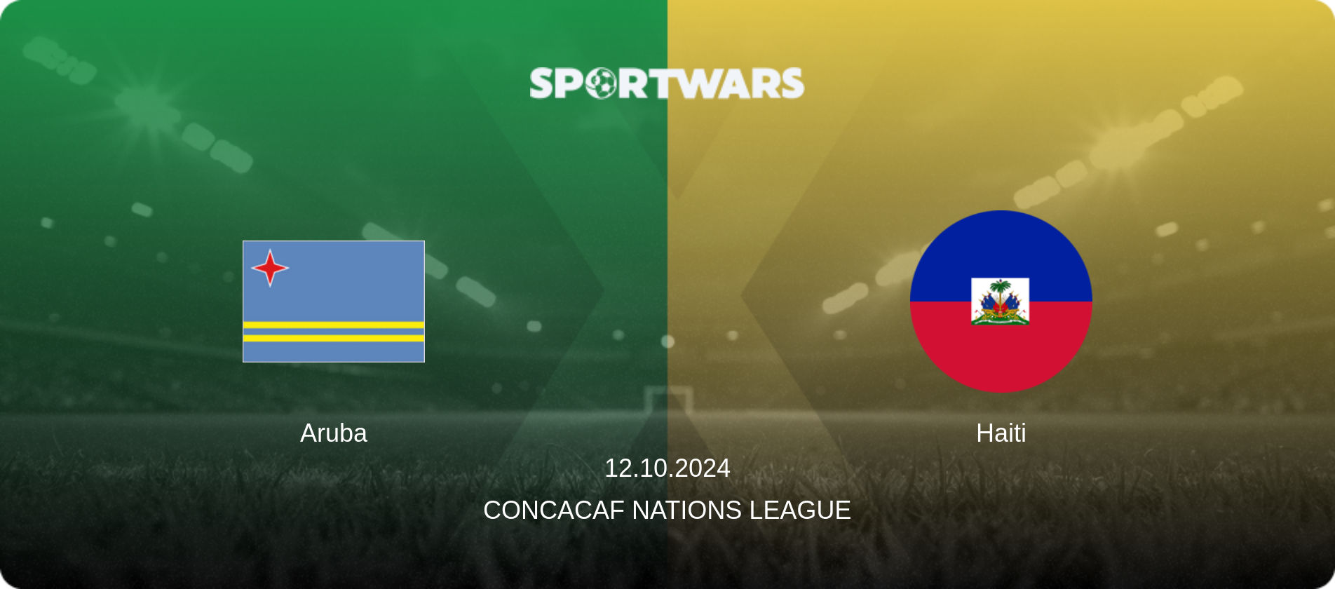Aruba — Haiti, 12.10.2024 — CONCACAF Nations League (match preview)