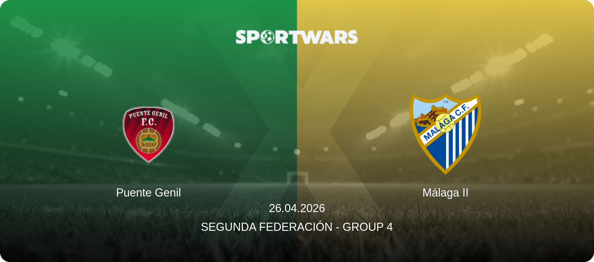 Puente Genil — Málaga II, 26.04.2026 — Segunda Federación - Group 4 (match preview)