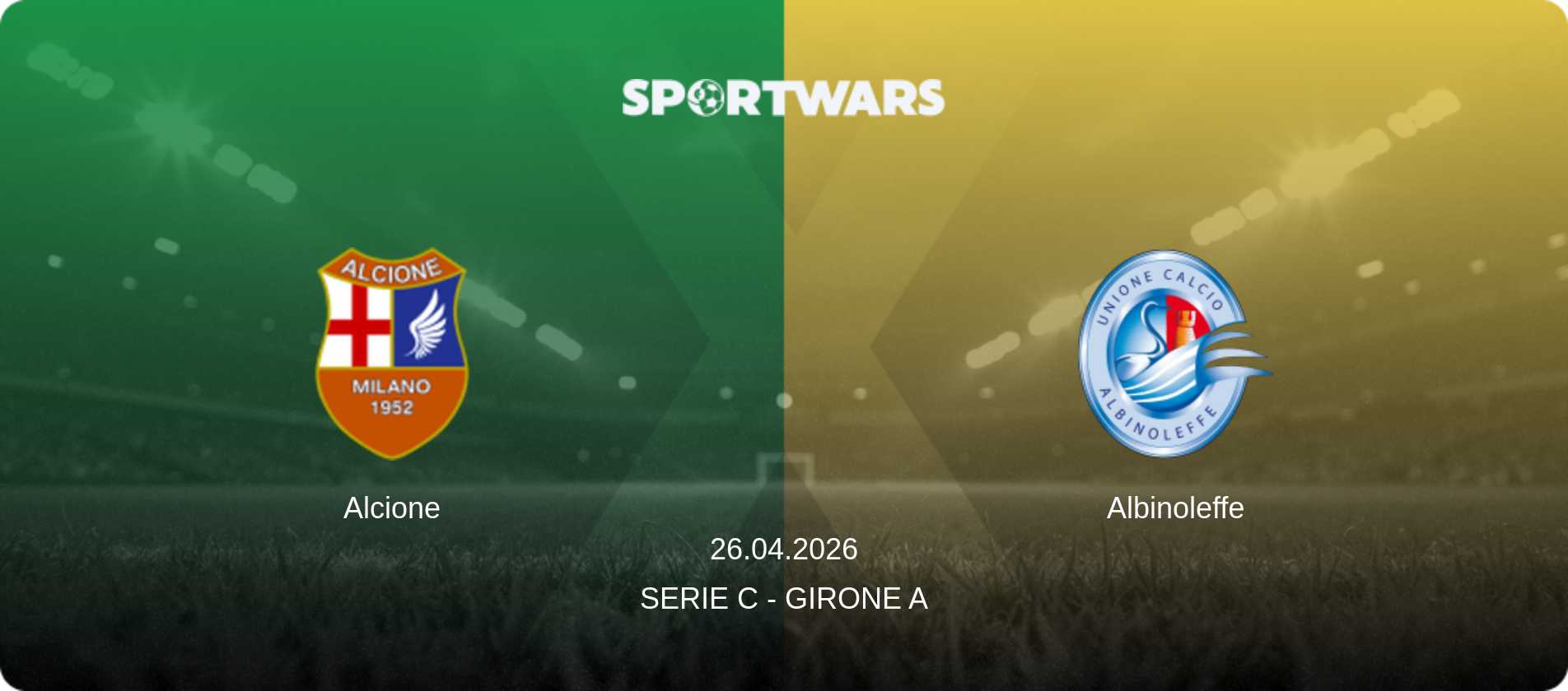Alcione — Albinoleffe, 26.04.2026 — Serie C - Girone A (match preview)
