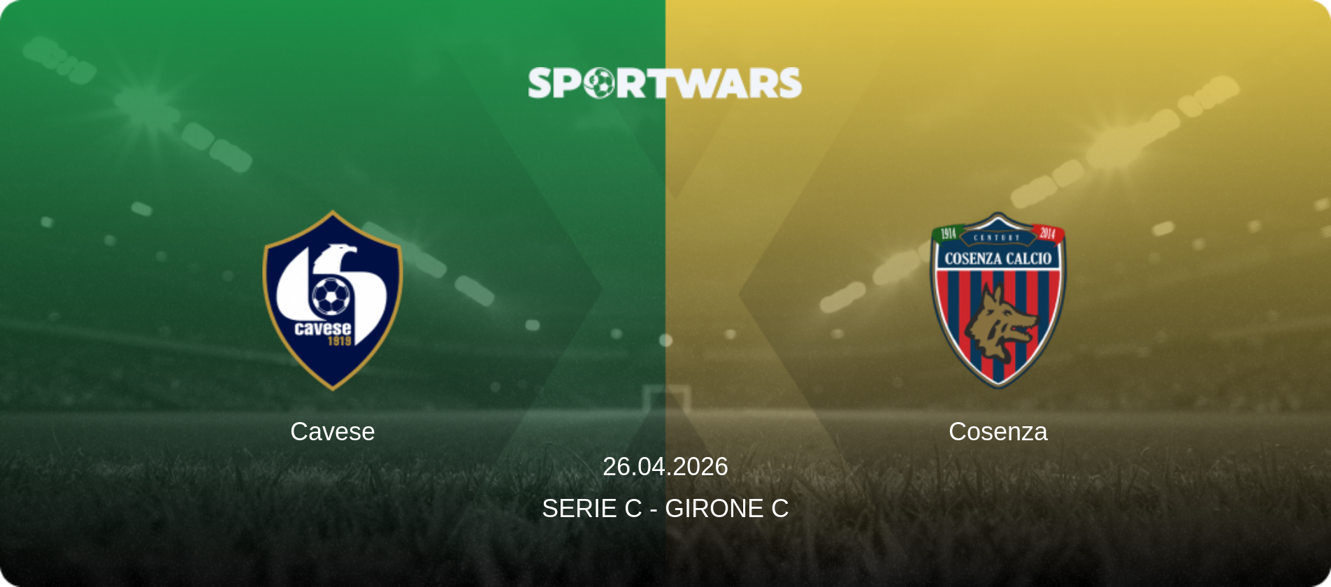 Cavese — Cosenza, 26.04.2026 — Serie C - Girone C (match preview)