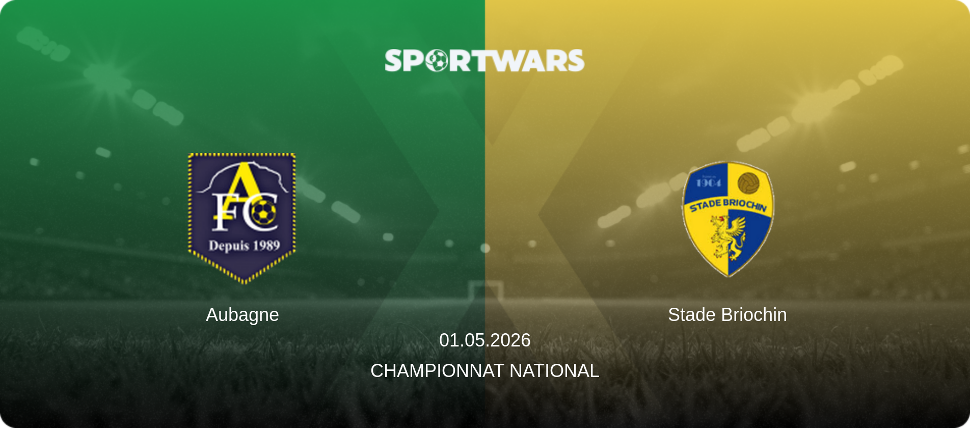 Aubagne — Stade Briochin, 01.05.2026 — Championnat National (match preview)