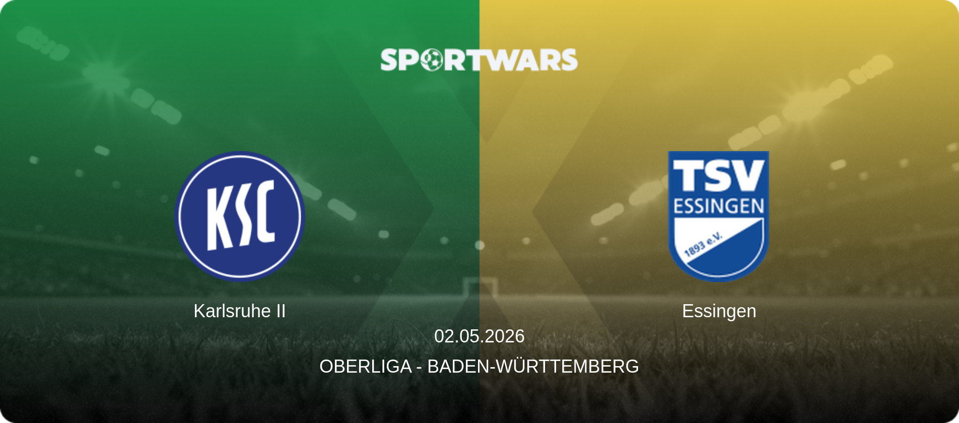 Karlsruhe II — Essingen, 02.05.2026 — Oberliga - Baden-Württemberg (match preview)