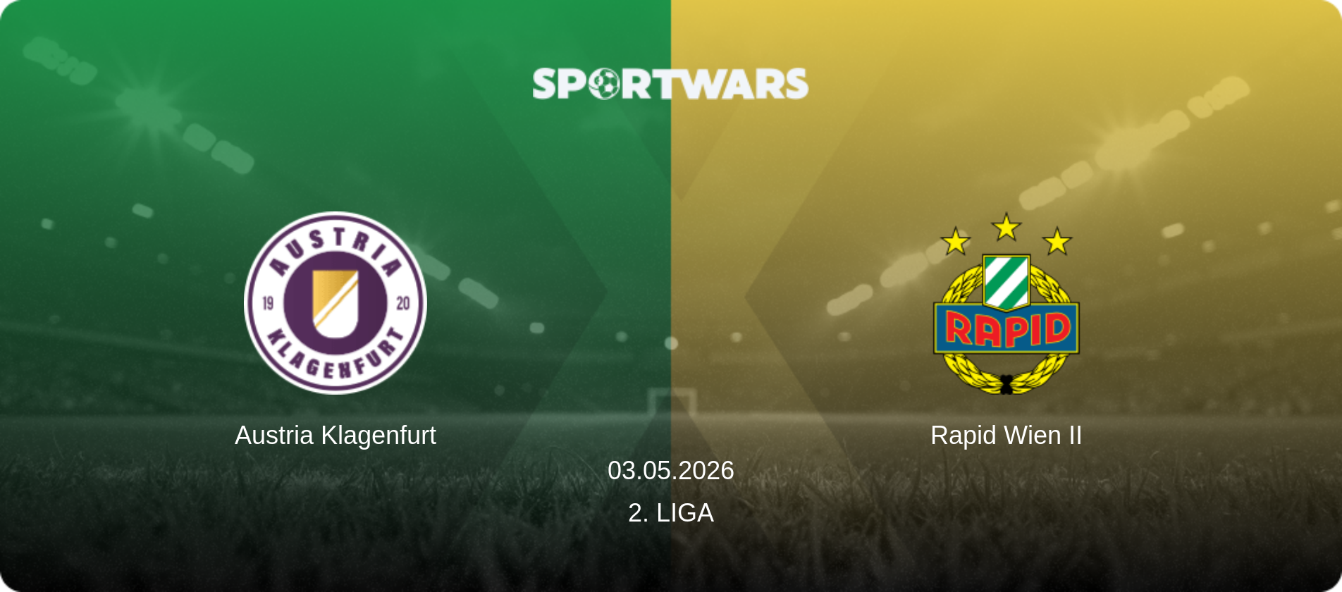 Austria Klagenfurt — Rapid Wien II, 03.05.2026 — 2. Liga (match preview)