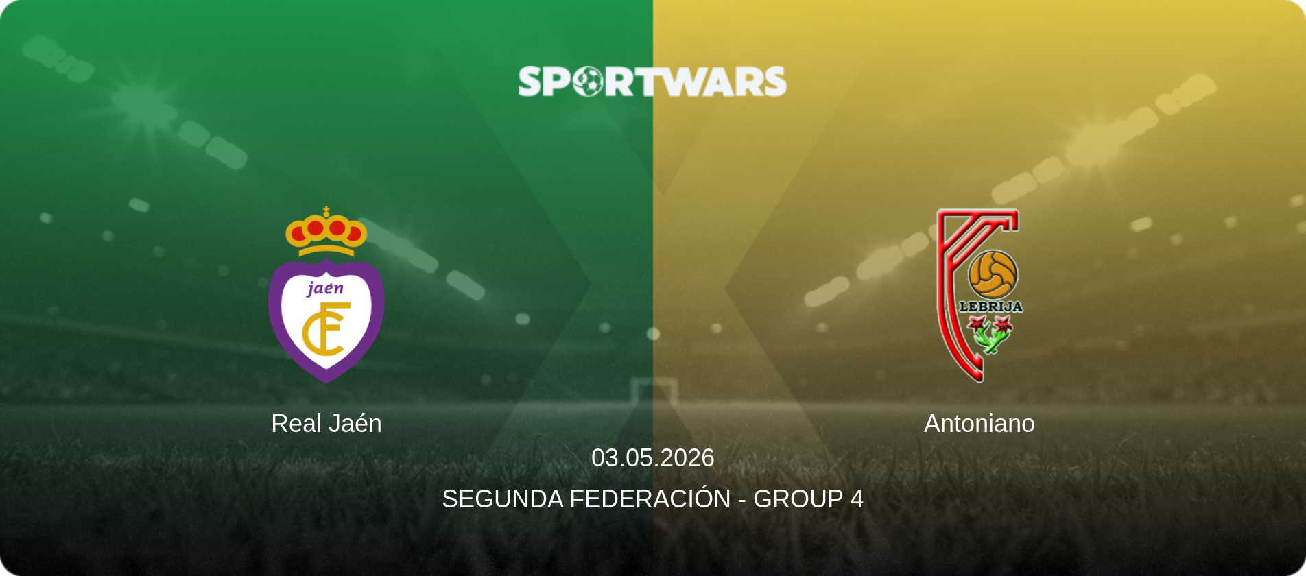 Real Jaén — Antoniano, 03.05.2026 — Segunda Federación - Group 4 (match preview)