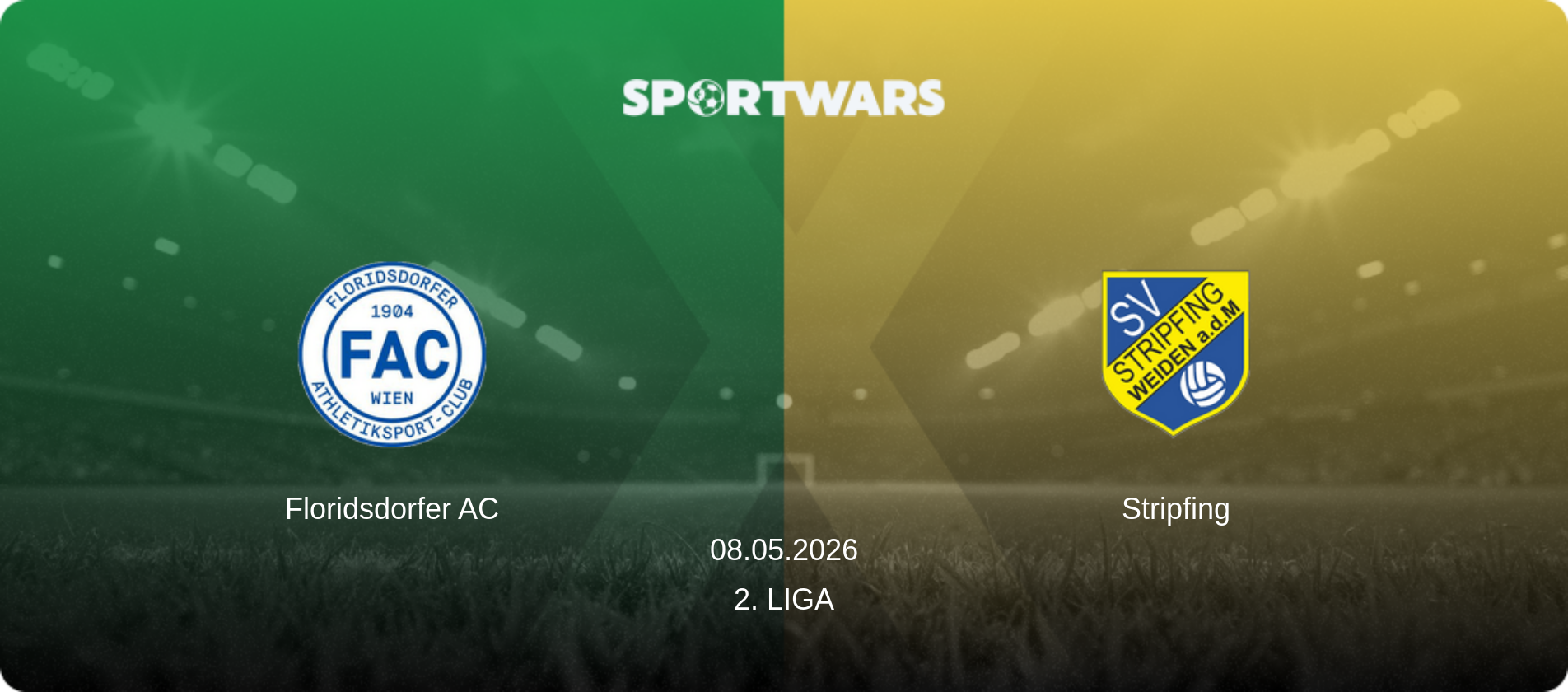 Floridsdorfer AC — Stripfing, 08.05.2026 — 2. Liga (match preview)