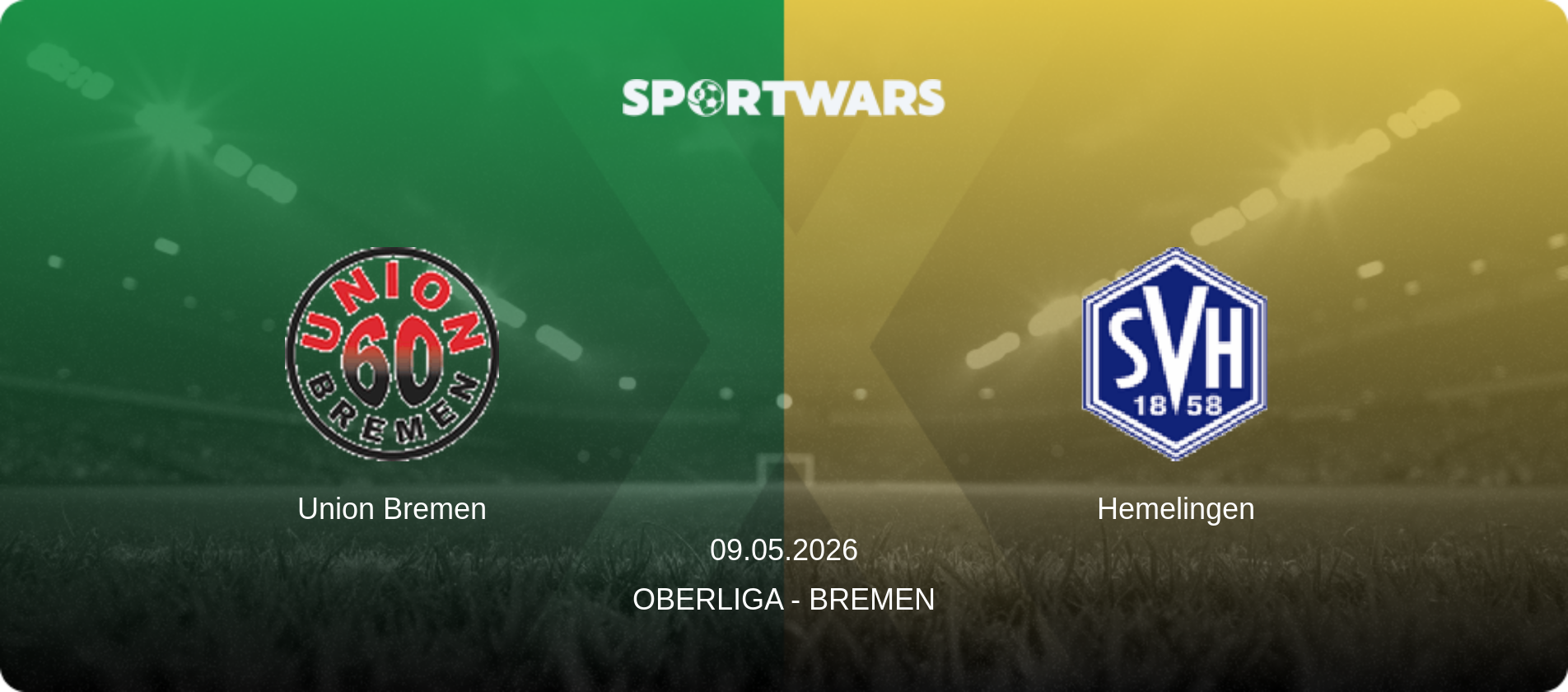 Union Bremen — Hemelingen, 09.05.2026 — Oberliga - Bremen (match preview)