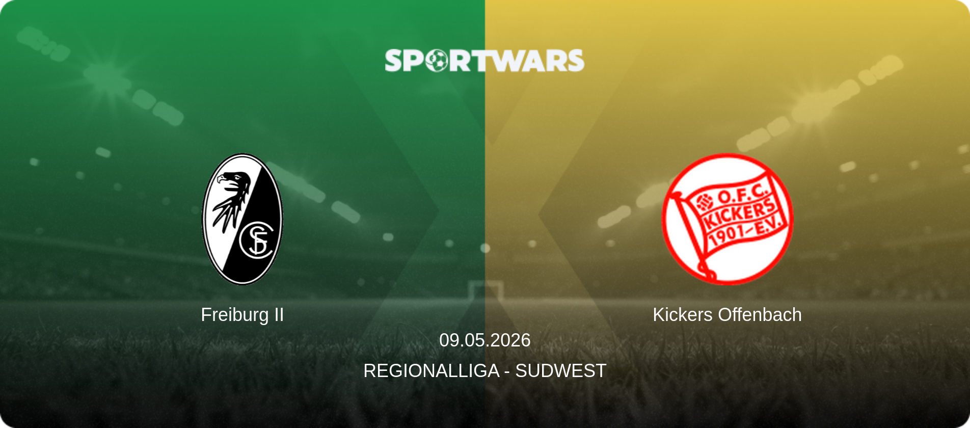 Freiburg II — Kickers Offenbach, 09.05.2026 — Regionalliga - SudWest (match preview)