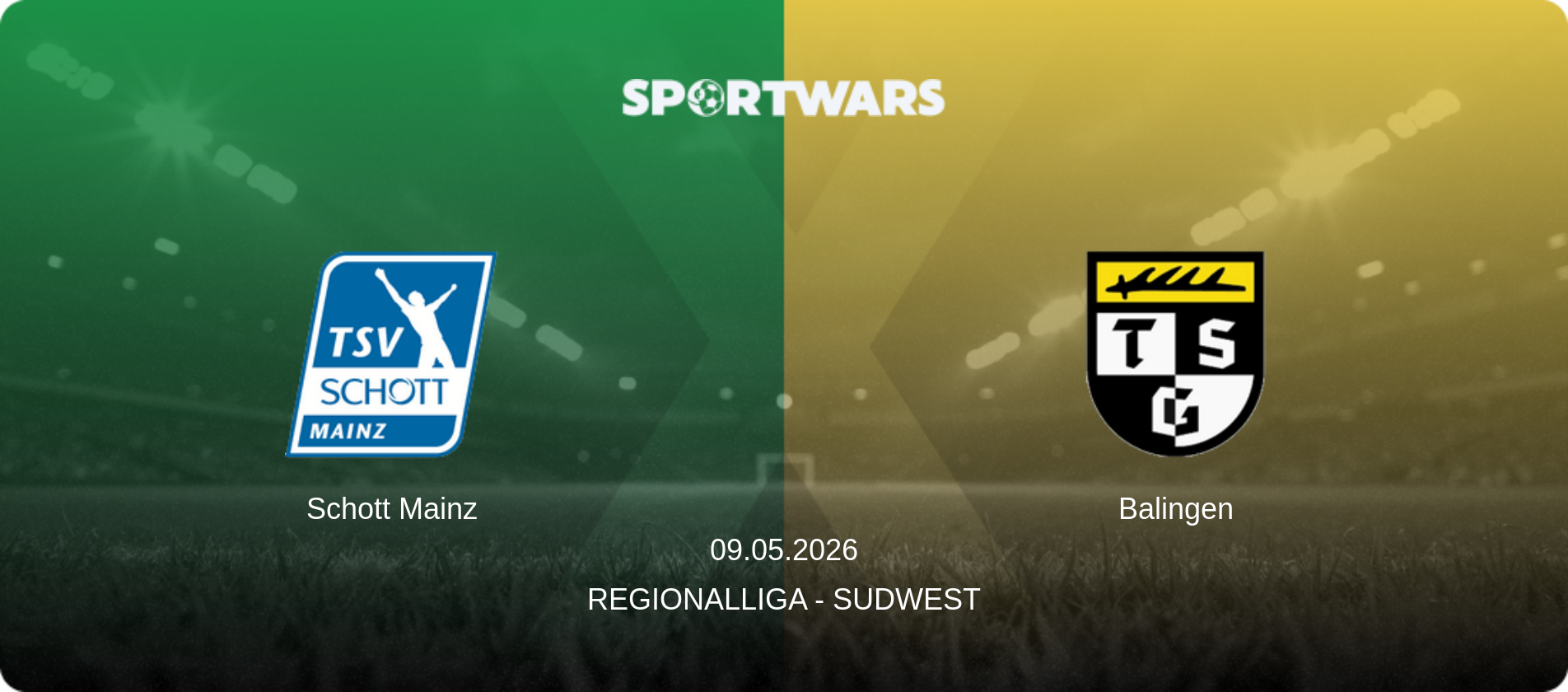 Schott Mainz — Balingen, 09.05.2026 — Regionalliga - SudWest (match preview)