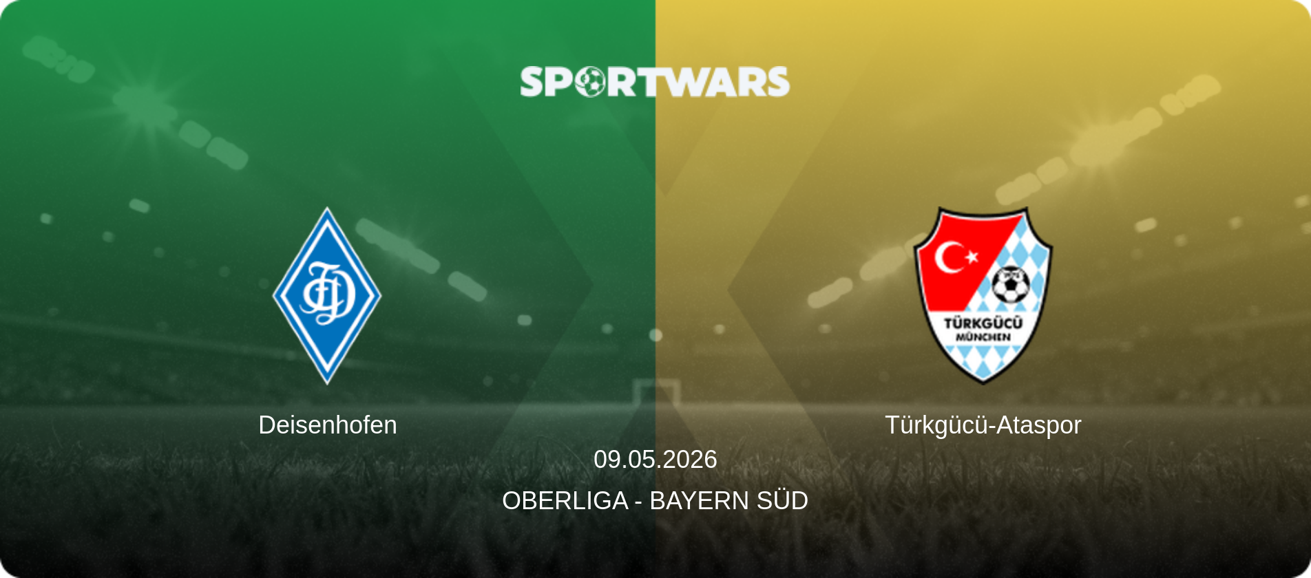 Deisenhofen — Türkgücü-Ataspor, 09.05.2026 — Oberliga - Bayern Süd (match preview)