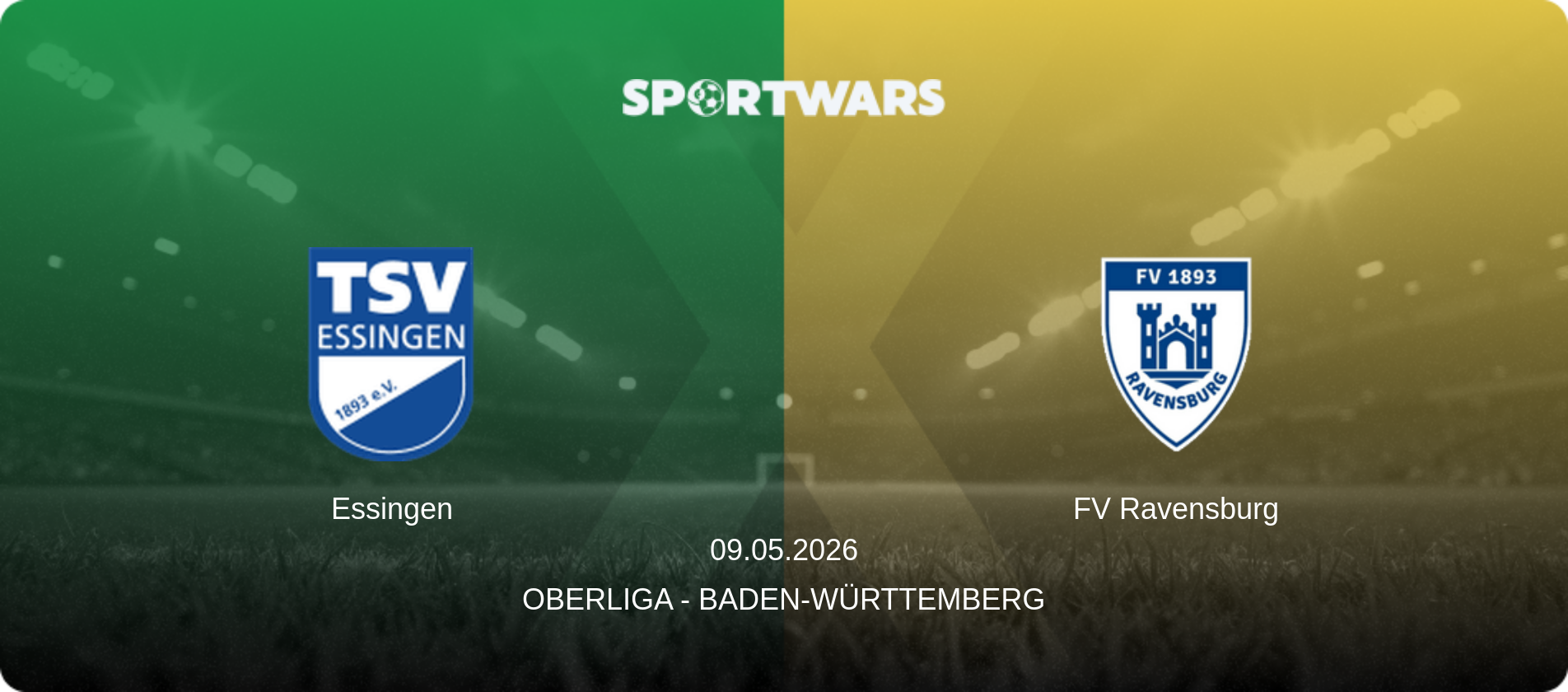 Essingen — FV Ravensburg, 09.05.2026 — Oberliga - Baden-Württemberg (match preview)