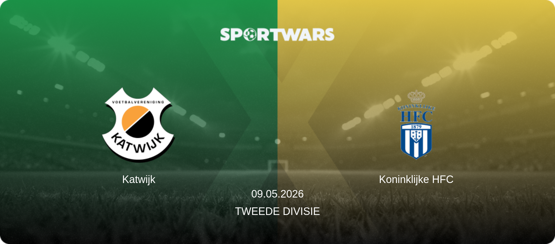 Katwijk — Koninklijke HFC, 09.05.2026 — Tweede Divisie (match preview)