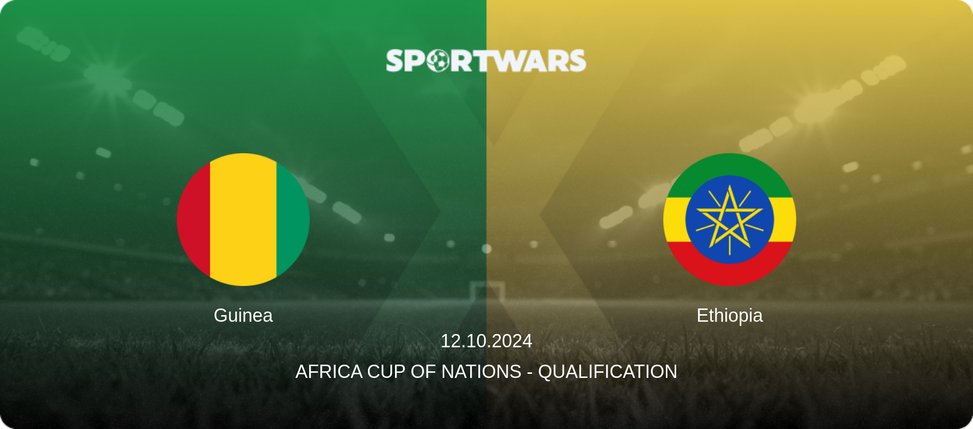 Guinea — Ethiopia, 12.10.2024 — Africa Cup of Nations - Qualification (match preview)