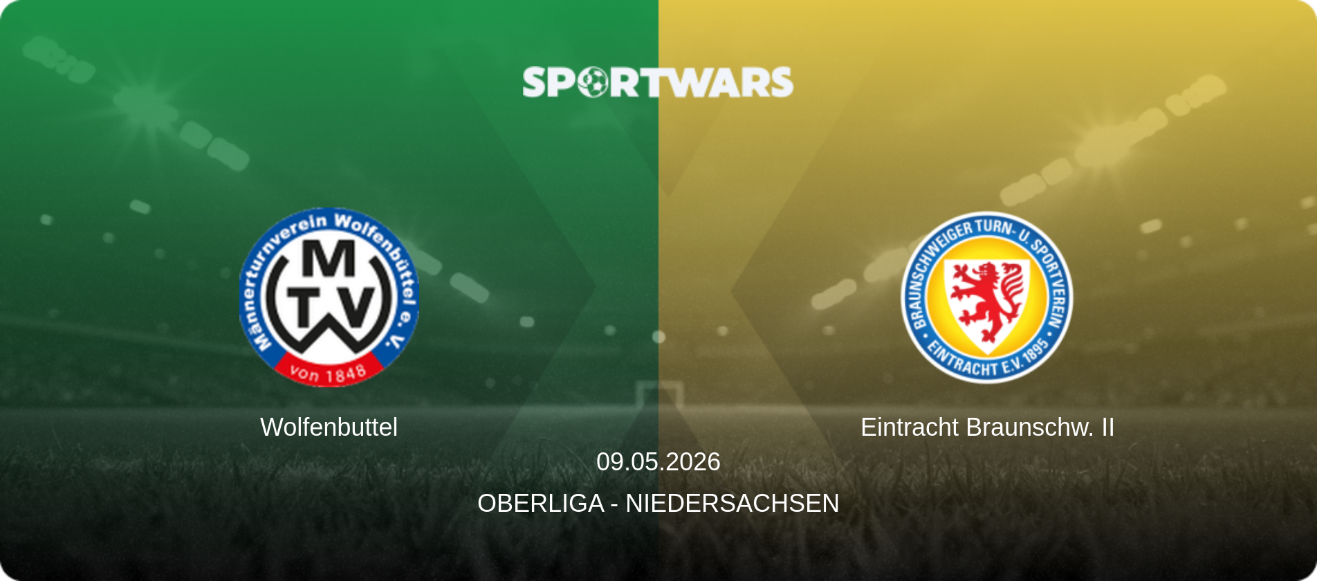 Wolfenbuttel — Eintracht Braunschw. II, 09.05.2026 — Oberliga - Niedersachsen (match preview)