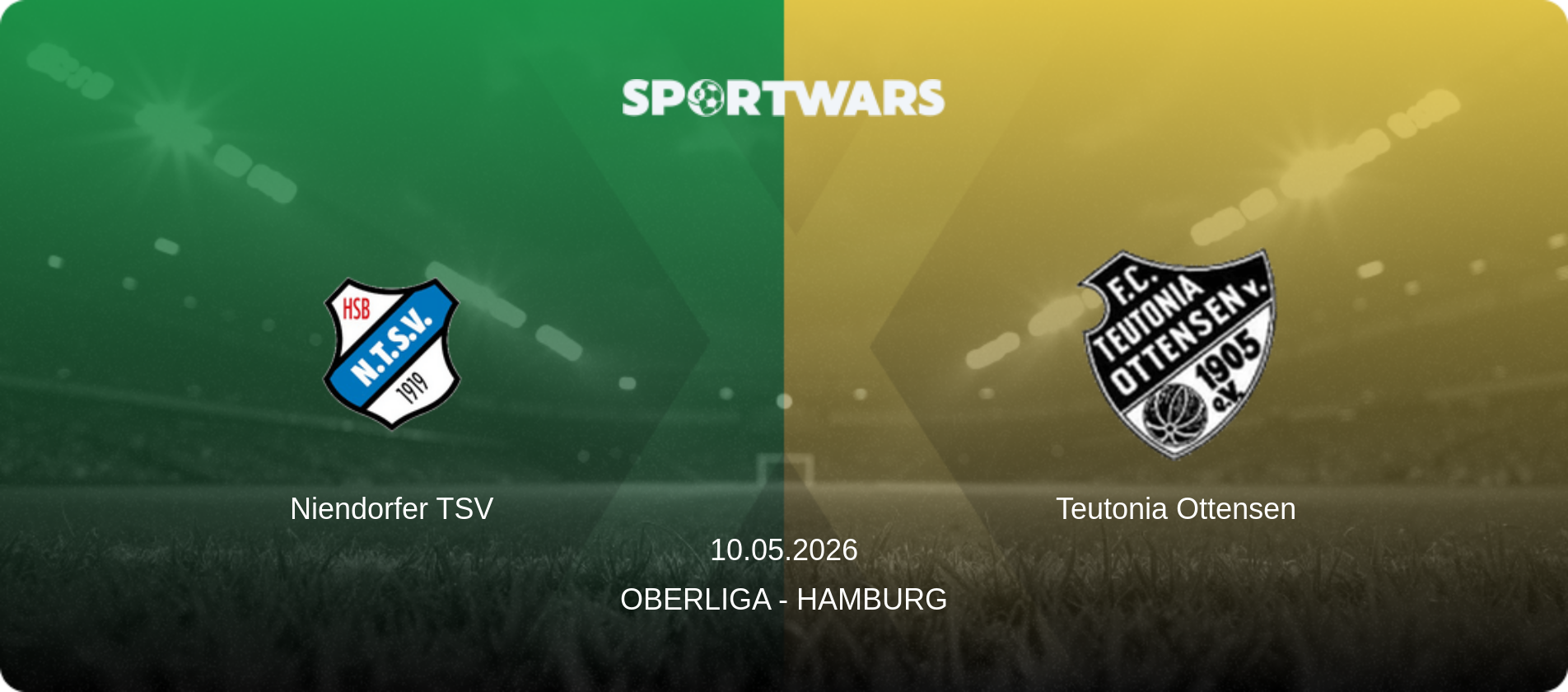 Niendorfer TSV — Teutonia Ottensen, 10.05.2026 — Oberliga - Hamburg (match preview)