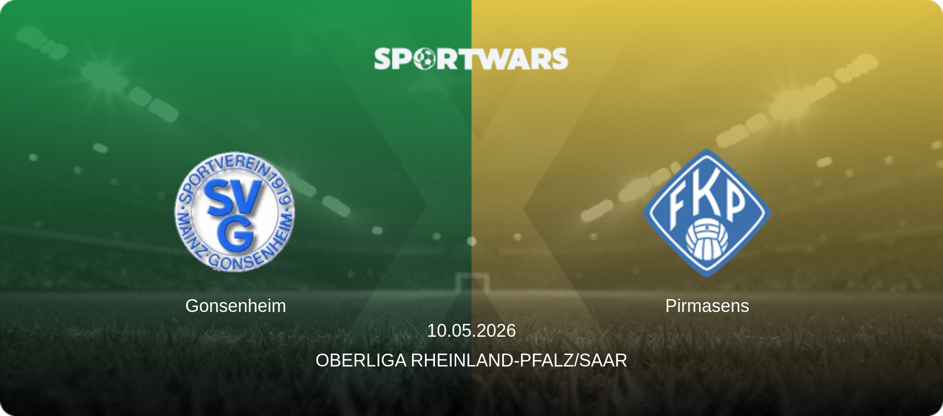 Gonsenheim — Pirmasens, 10.05.2026 — Oberliga Rheinland-Pfalz/Saar (match preview)