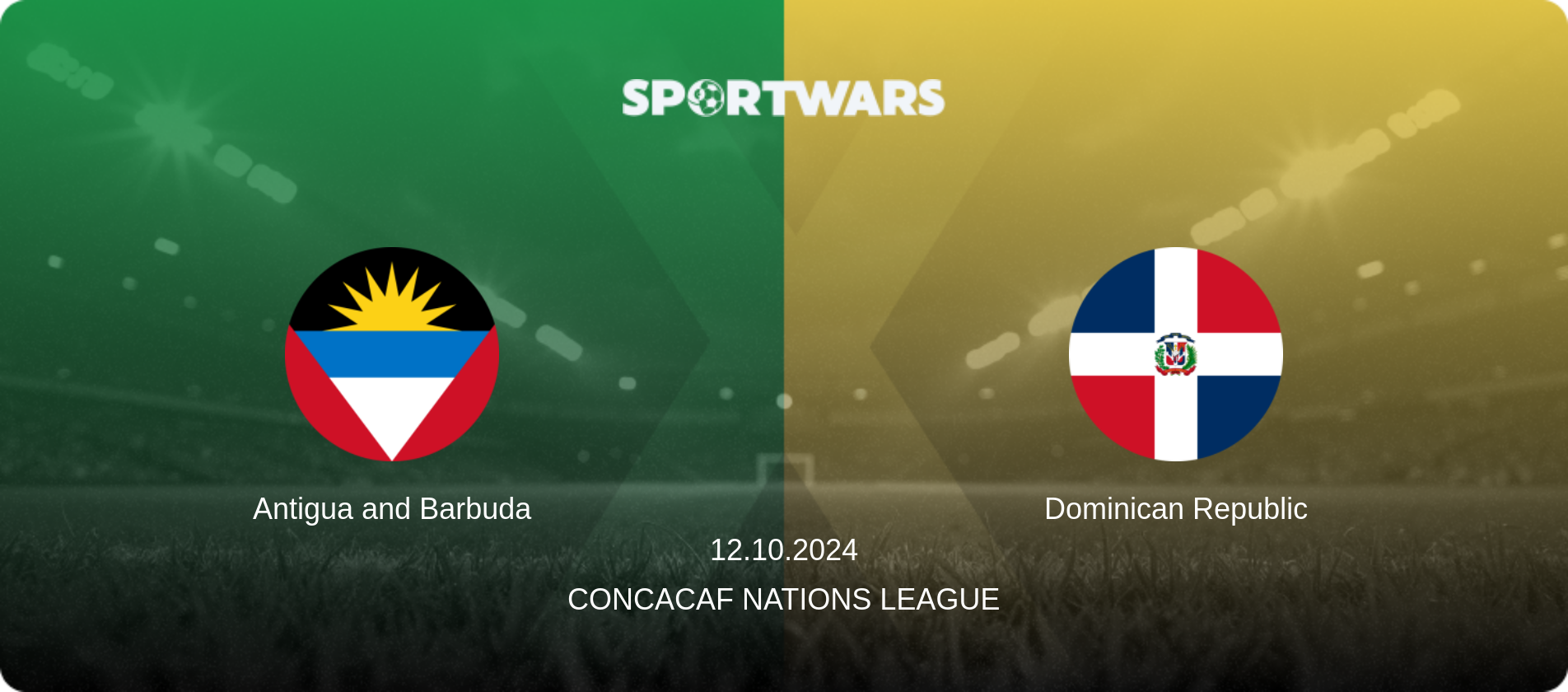 Antigua and Barbuda — Dominican Republic, 12.10.2024 — CONCACAF Nations League (match preview)