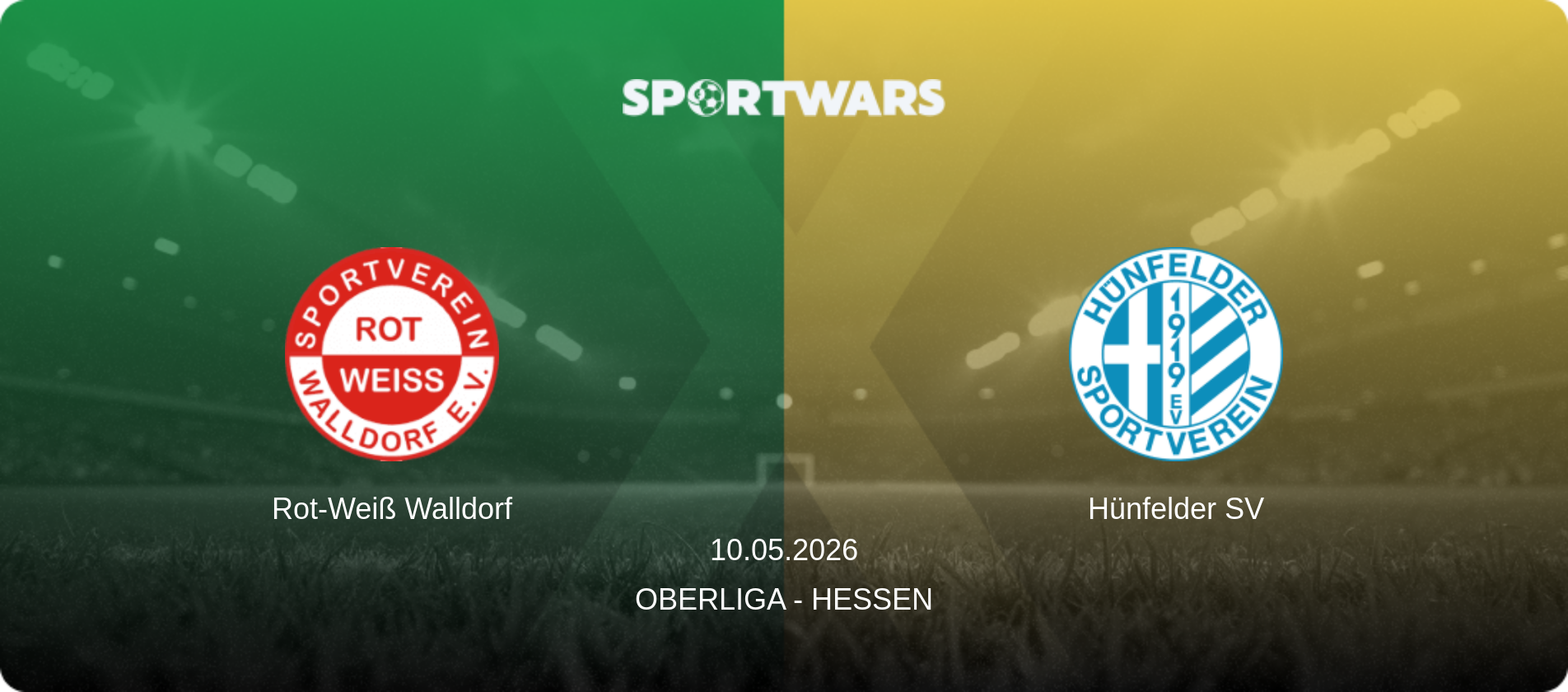 Rot-Weiß Walldorf — Hünfelder SV, 10.05.2026 — Oberliga - Hessen (match preview)