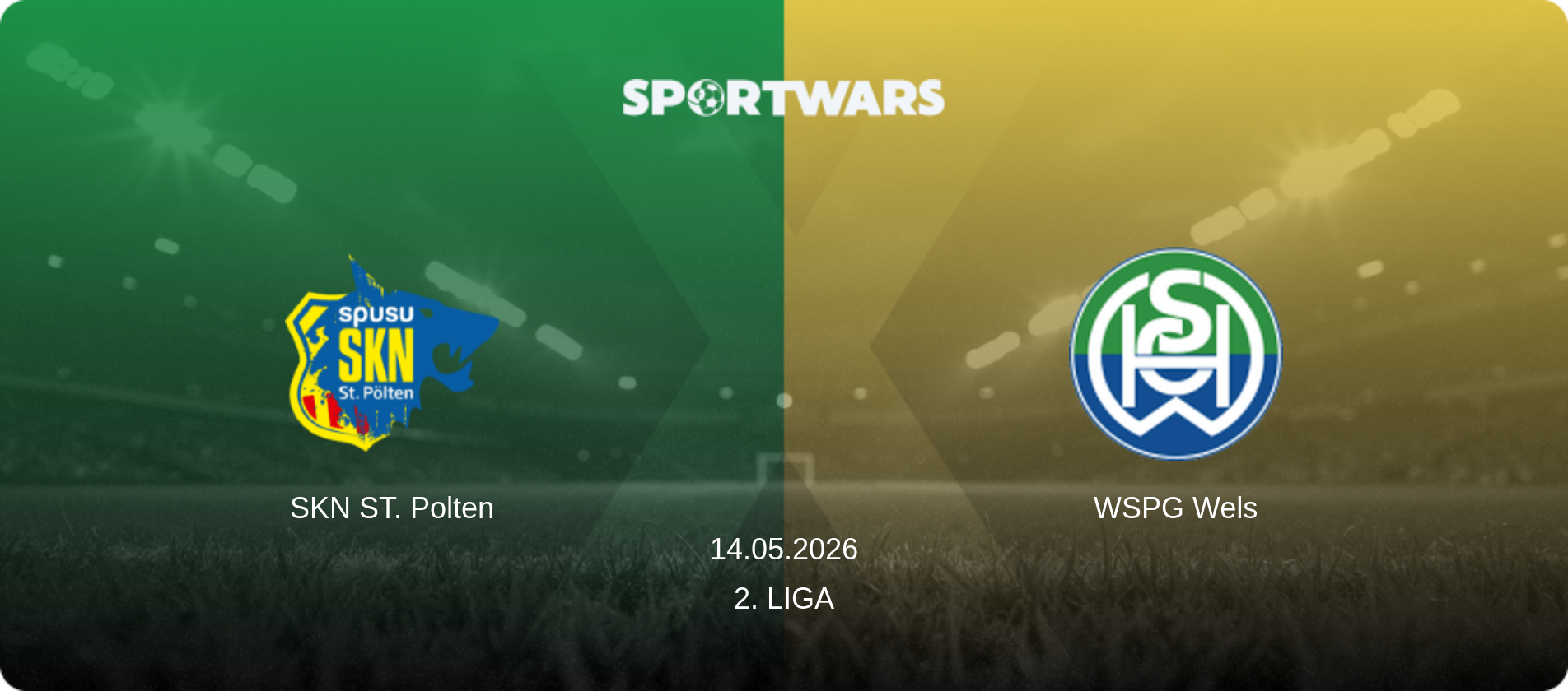 SKN ST. Polten — WSPG Wels, 14.05.2026 — 2. Liga (match preview)