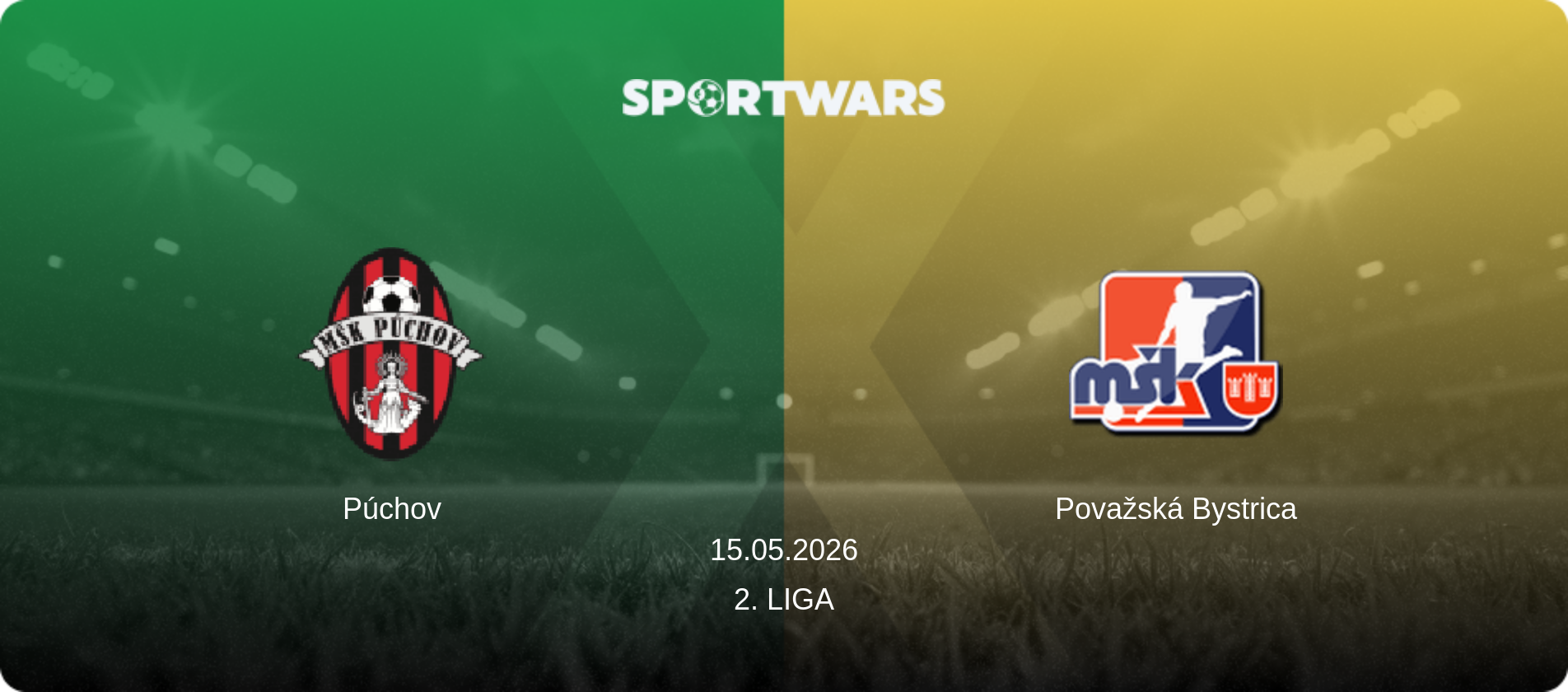 Púchov — Považská Bystrica, 15.05.2026 — 2. Liga (match preview)