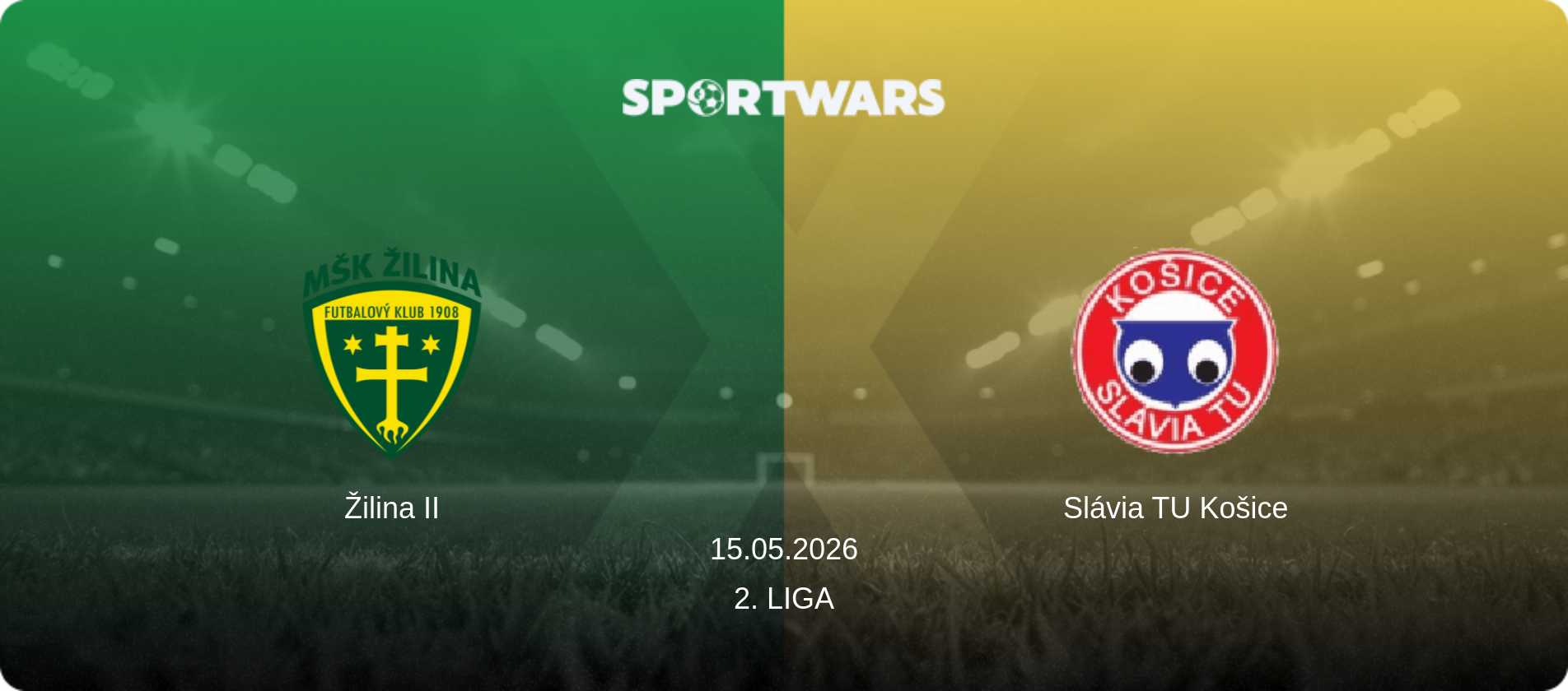 Žilina II — Slávia TU Košice, 15.05.2026 — 2. Liga (match preview)