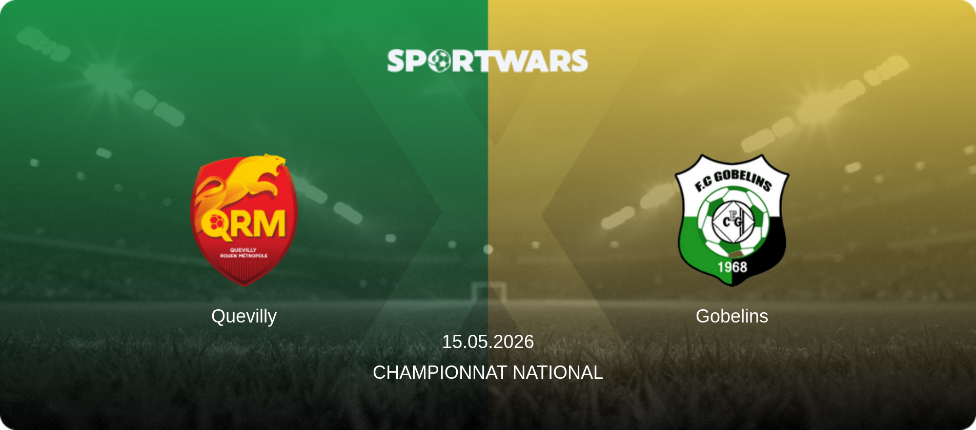 Quevilly — Gobelins, 15.05.2026 — Championnat National (match preview)
