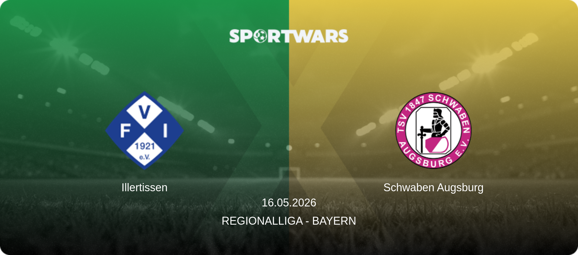 Illertissen — Schwaben Augsburg, 16.05.2026 — Regionalliga - Bayern (match preview)