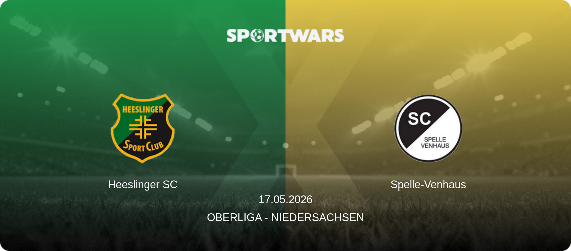 Heeslinger SC — Spelle-Venhaus, 17.05.2026 — Oberliga - Niedersachsen (match preview)