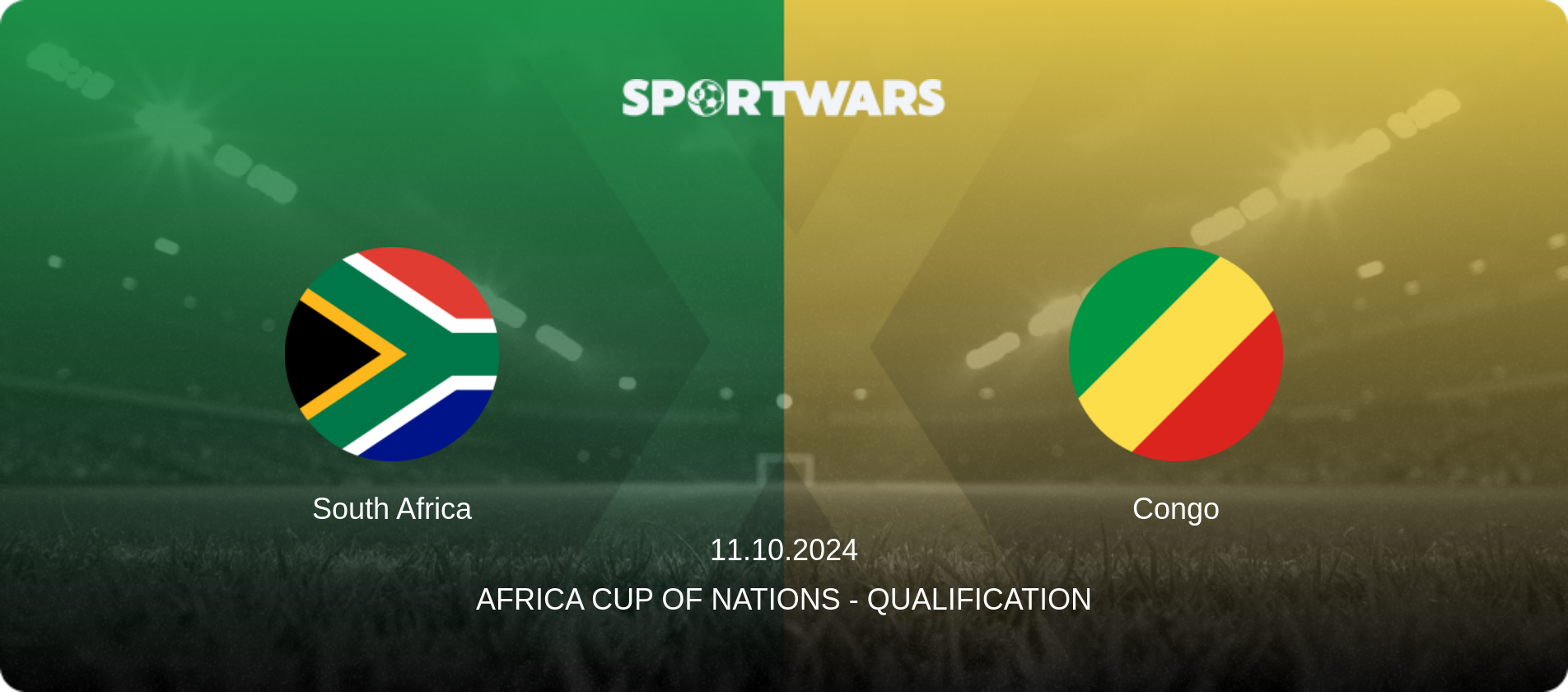South Africa — Congo, 11.10.2024 — Africa Cup of Nations - Qualification (match preview)