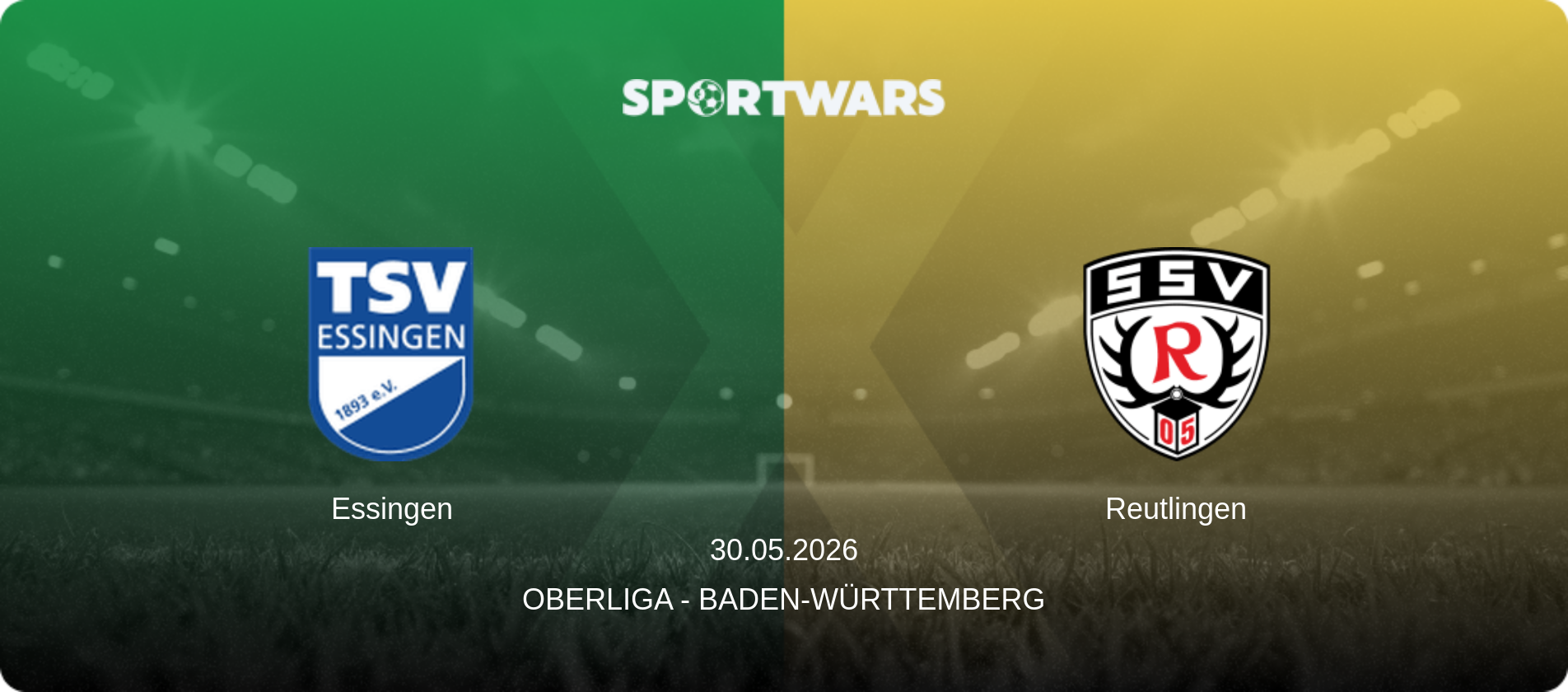 Essingen — Reutlingen, 30.05.2026 — Oberliga - Baden-Württemberg (match preview)