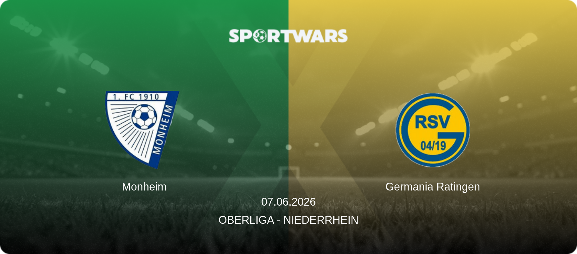 Monheim — Germania Ratingen, 07.06.2026 — Oberliga - Niederrhein (match preview)